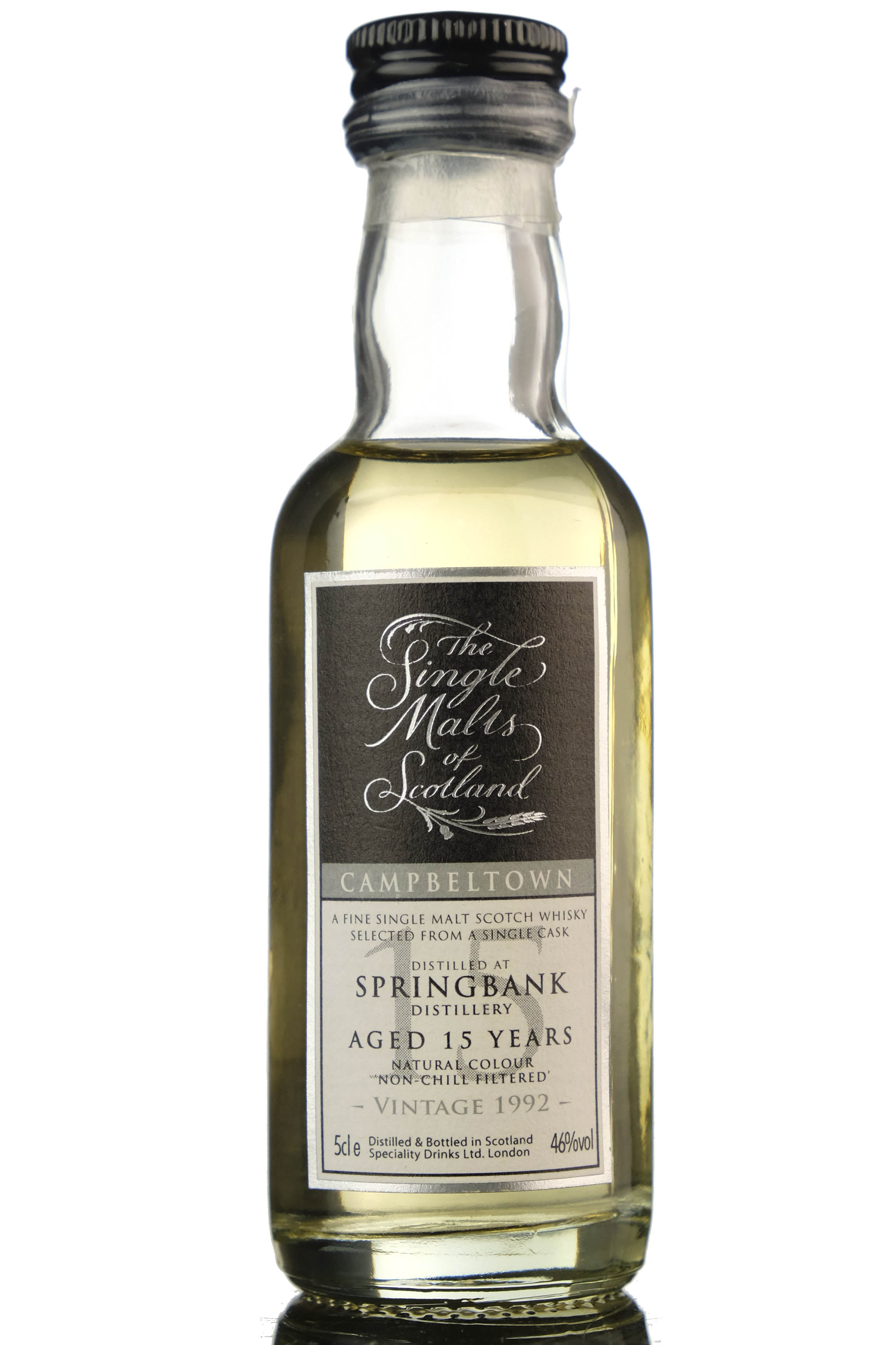 Springbank 1992 - Single Cask - Single Malts Of Scotland Miniature