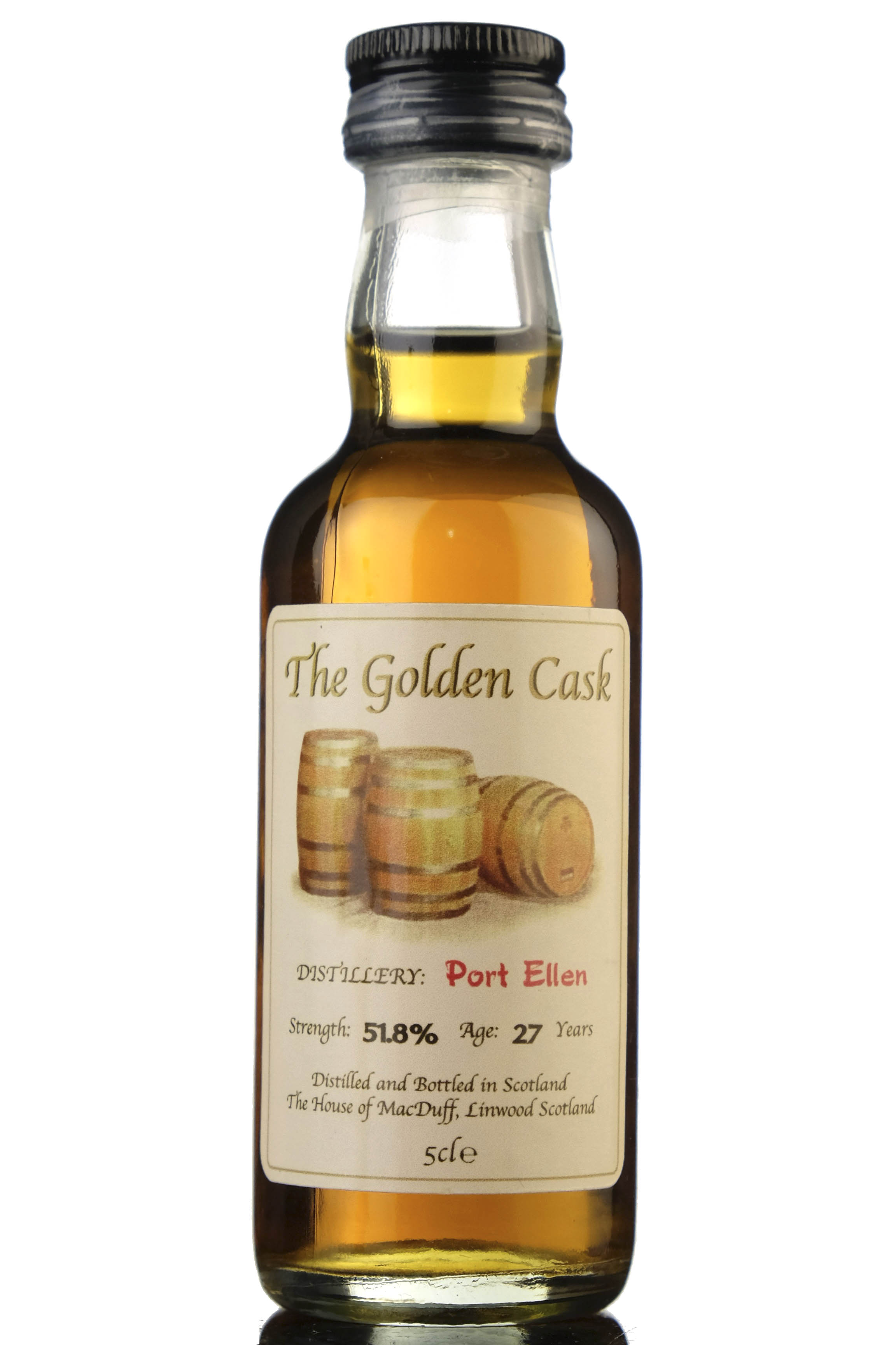 Port Ellen 27 Year Old - The Golden Cask Miniature