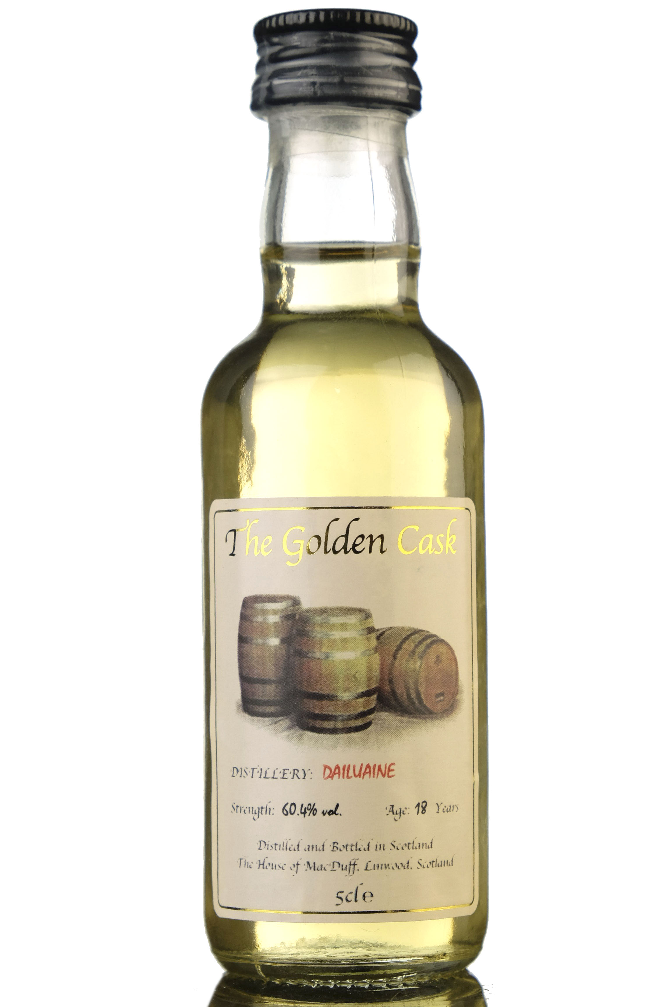 Dailuaine 18 Year Old - The Golden Cask Miniature