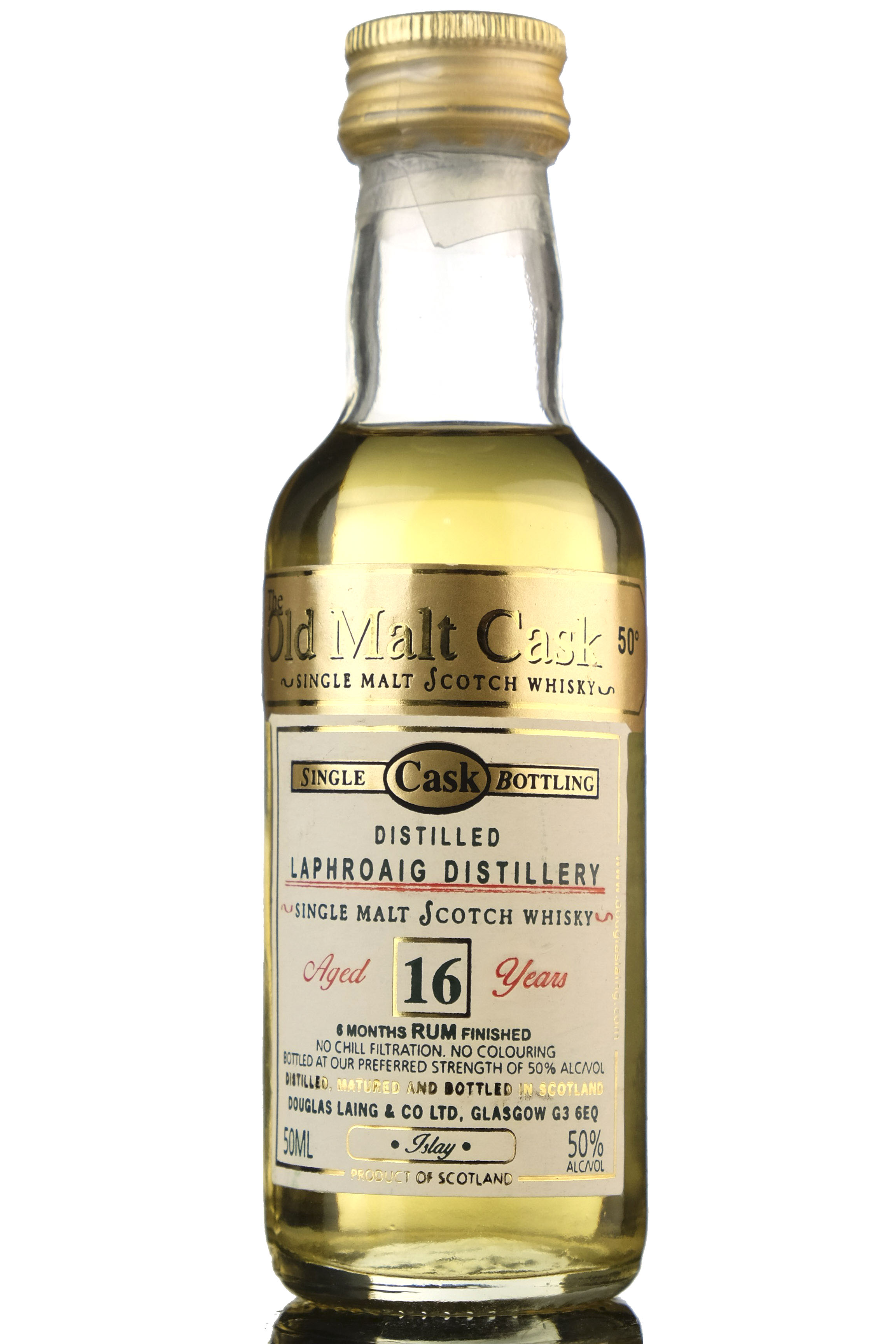 Laphroaig 16 Year Old - Douglas Laing Old Malt Cask Miniature