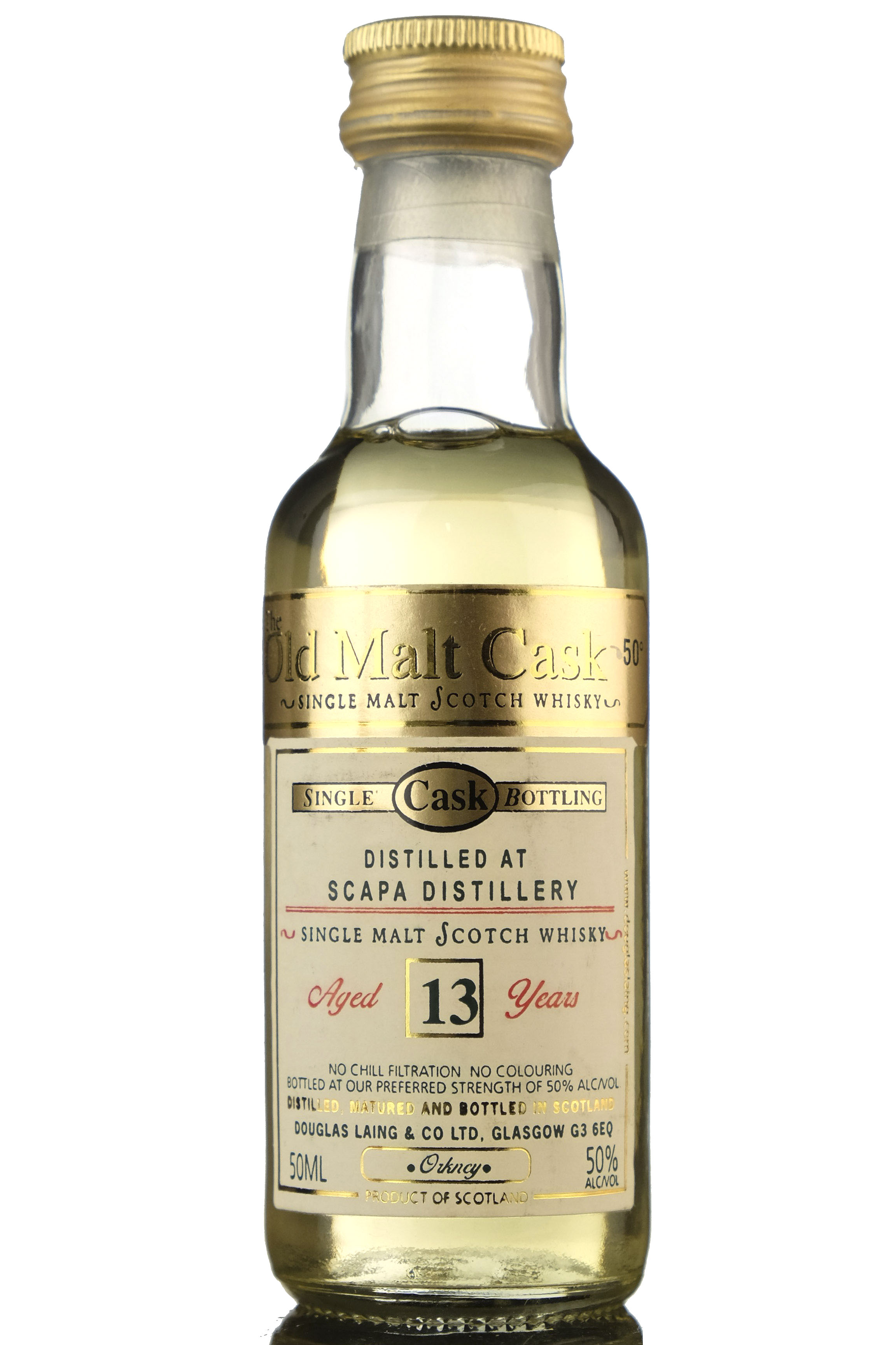 Scapa 13 Year Old - Douglas Laing Old Malt Cask Miniature