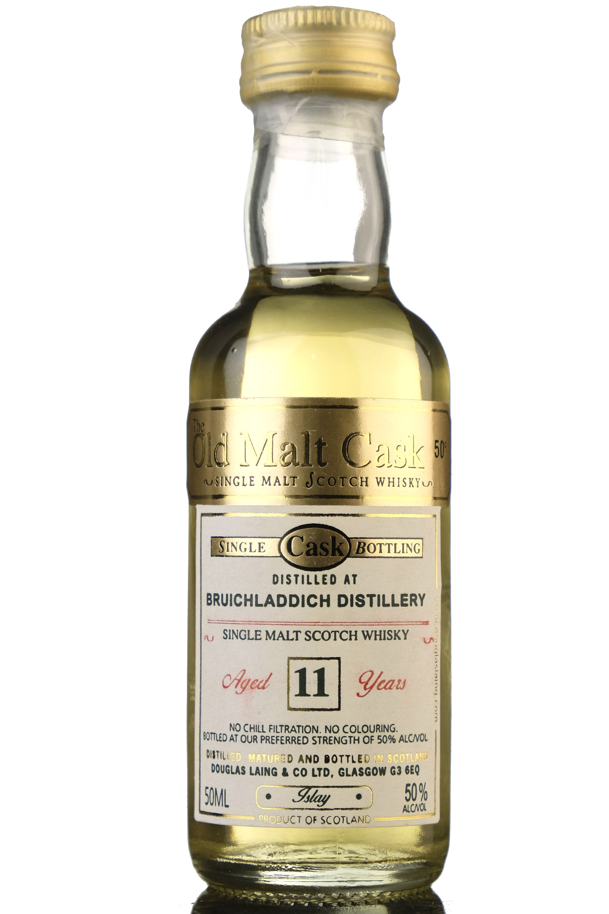 Bruichladdich 11 Year Old - Douglas Laing Old Malt Cask Miniature
