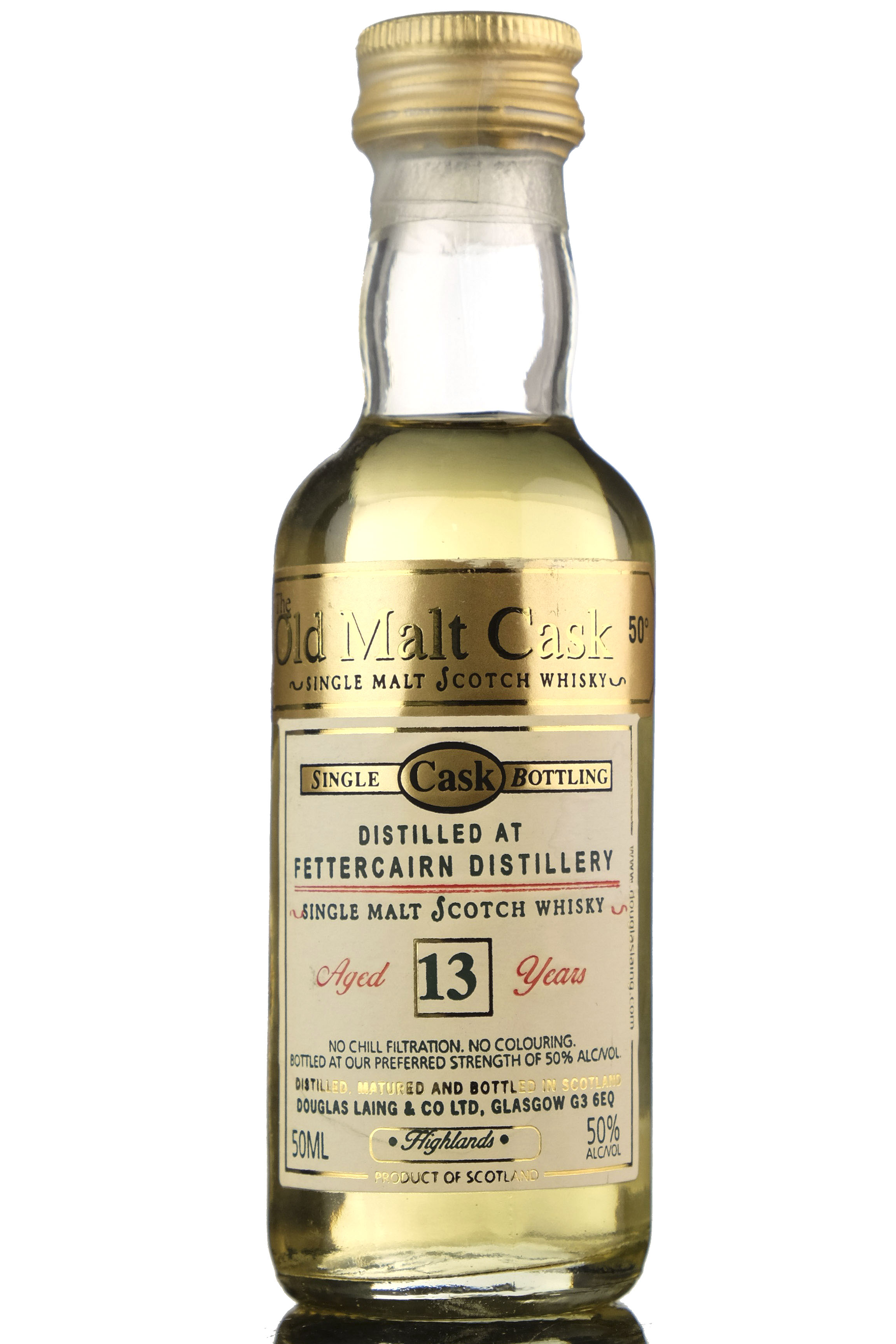 Fettercairn 13 Year Old - Douglas Laing Old Malt Cask Miniature