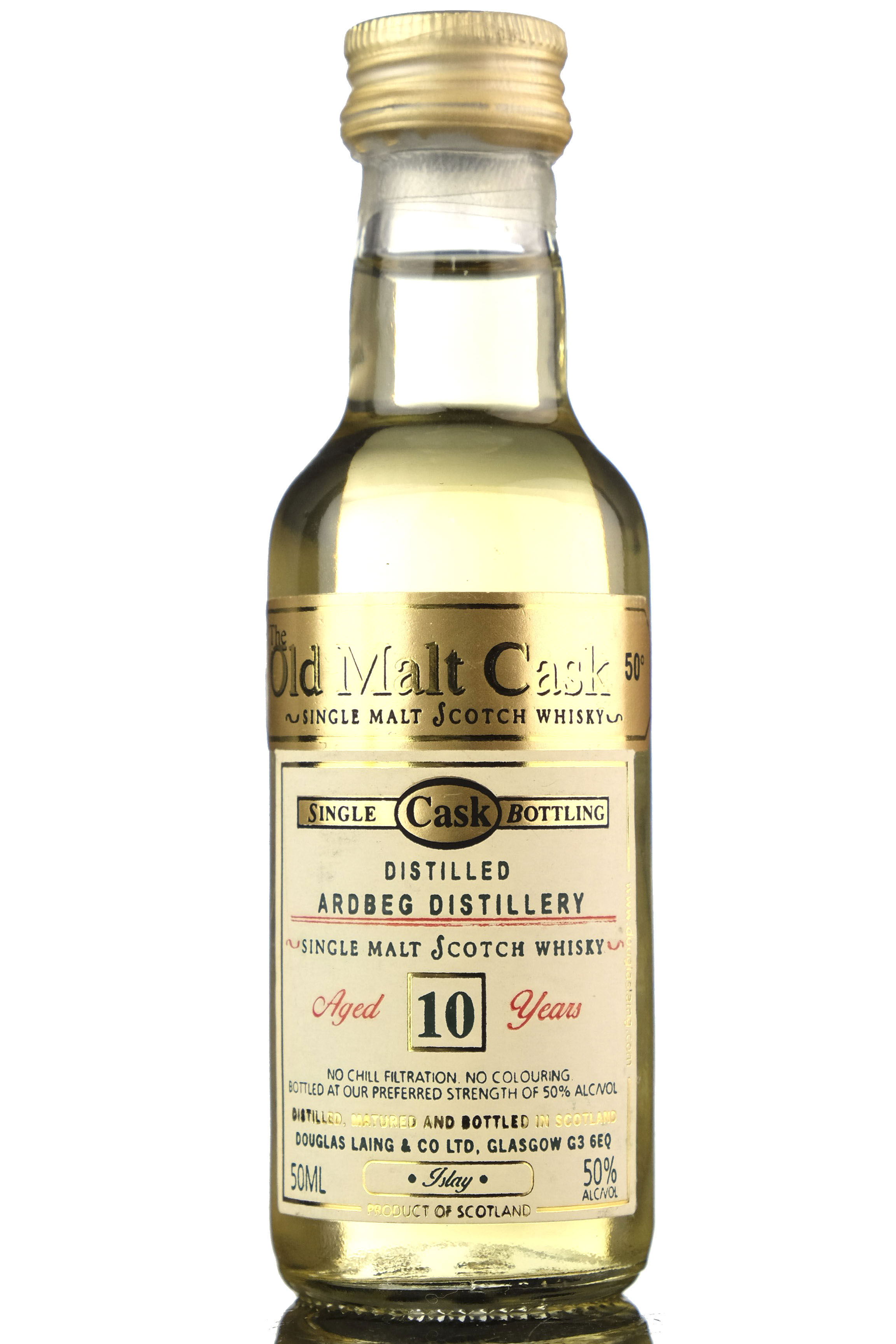 Ardbeg 10 Year Old - Douglas Laing Old Malt Cask Miniature