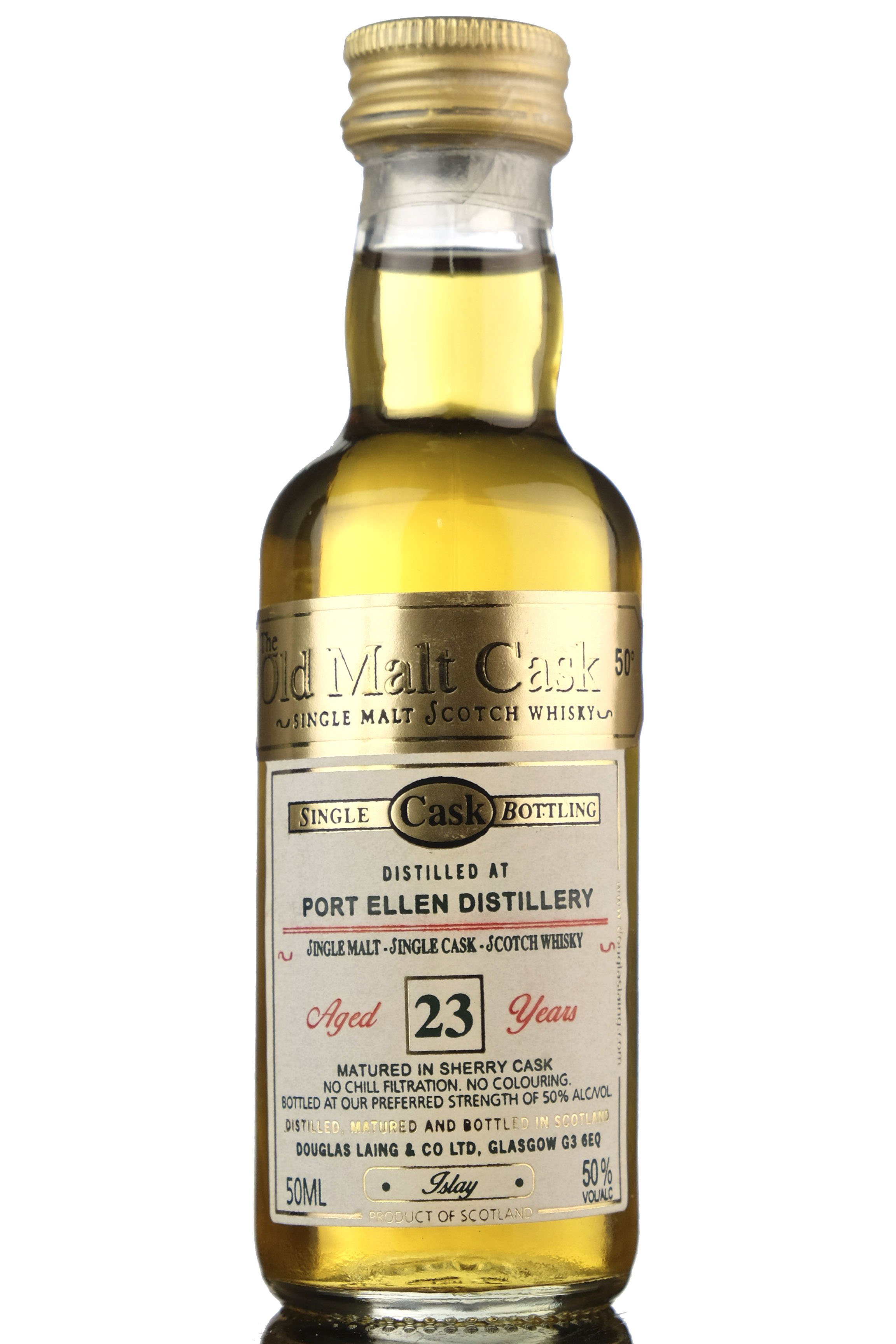 Port Ellen 23 Year Old - Douglas Laing Old Malt Cask Miniature