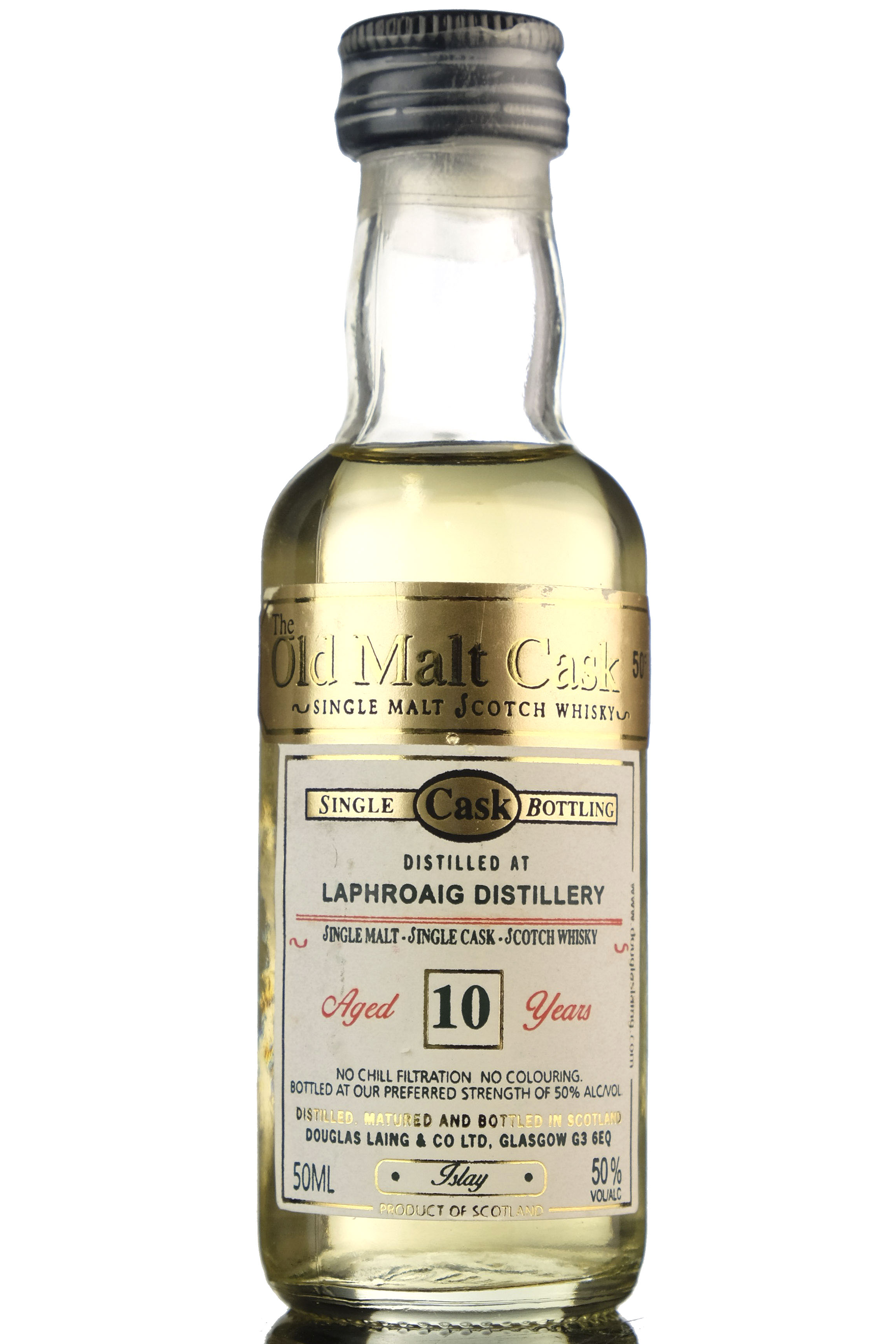 Laphroaig 10 Year Old - Douglas Laing Old Malt Cask Miniature