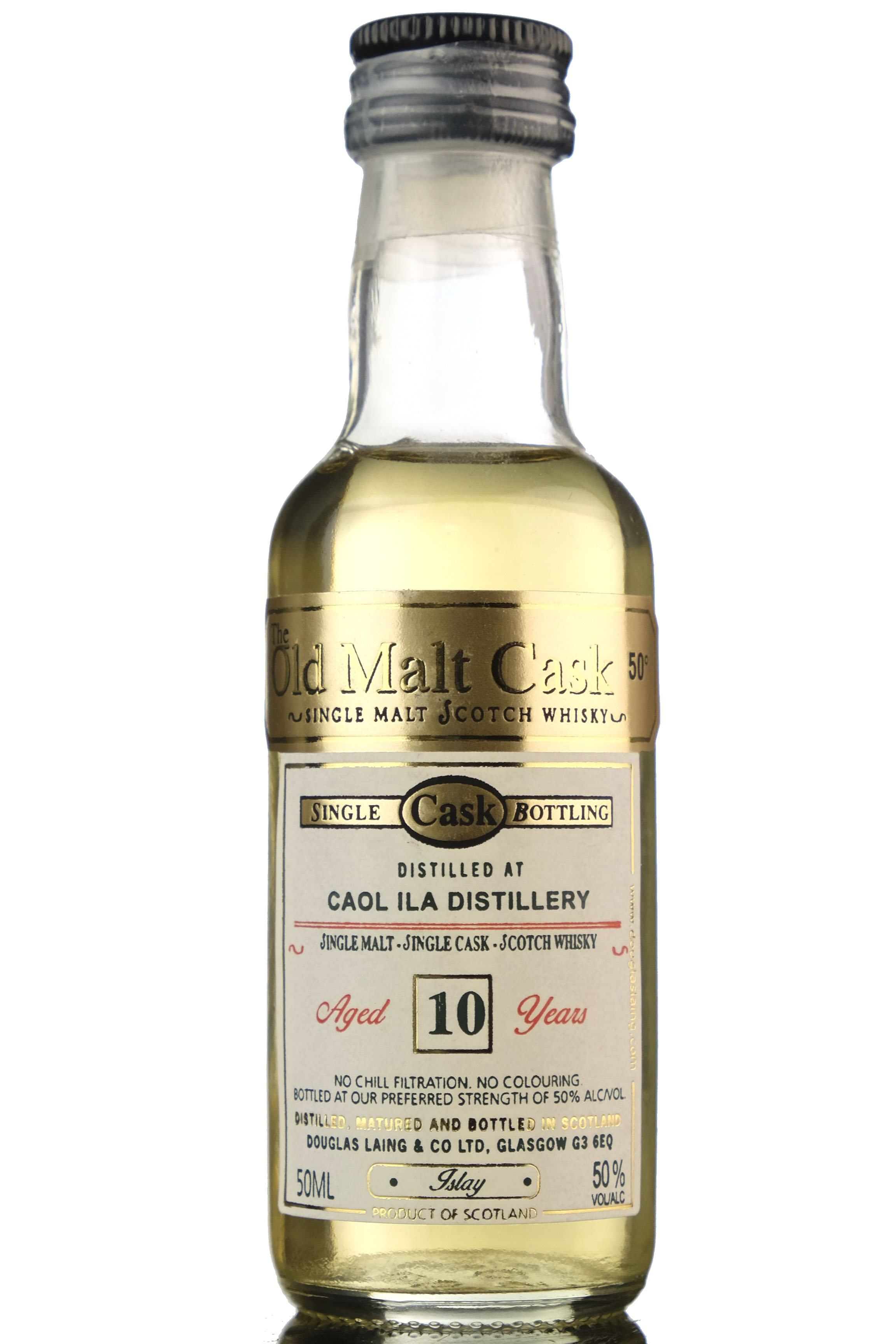 Caol Ila 10 Year Old - Douglas Laing Old Malt Cask Miniature