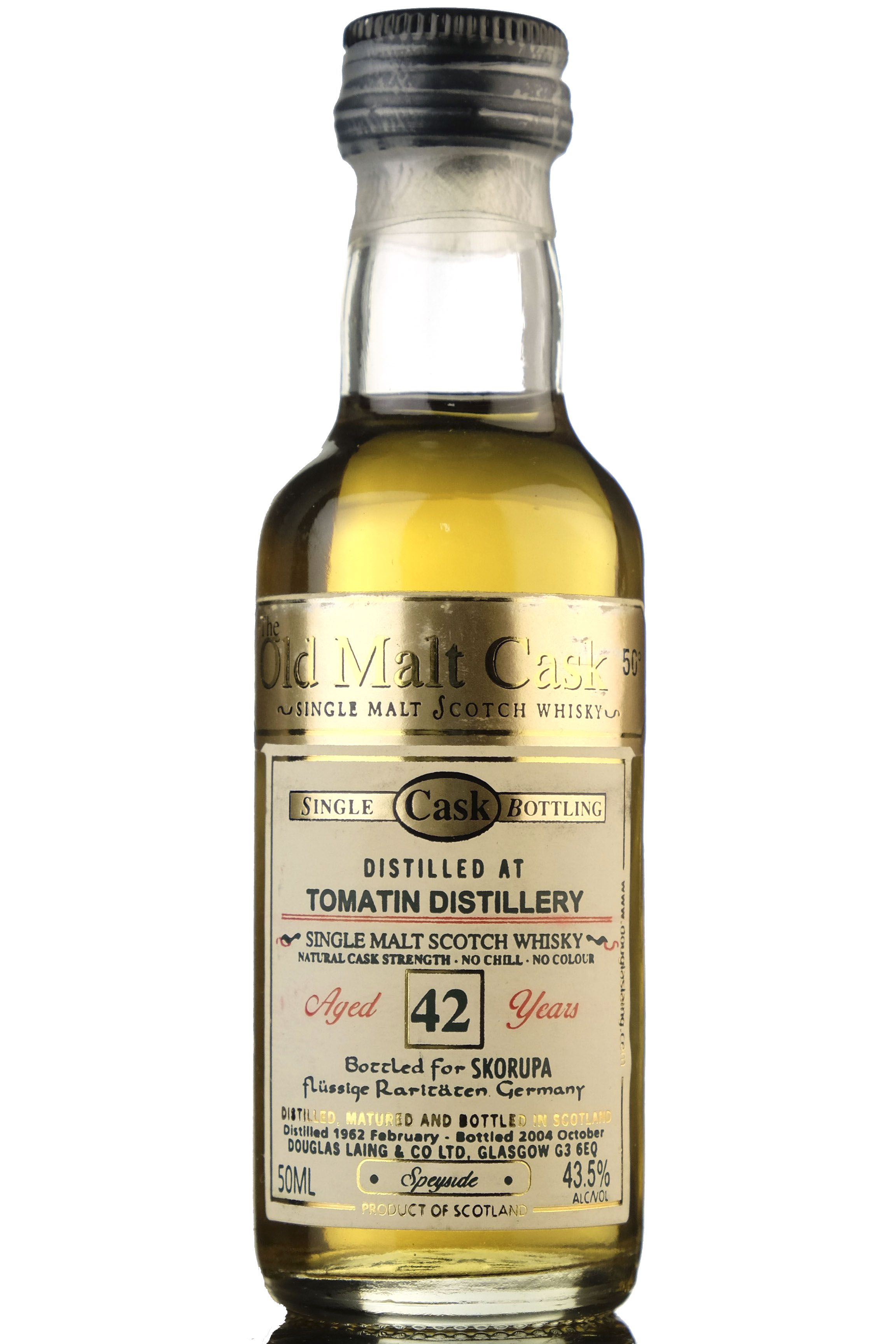 Tomatin 1962-2004 - Douglas Laing Old Malt Cask Miniature