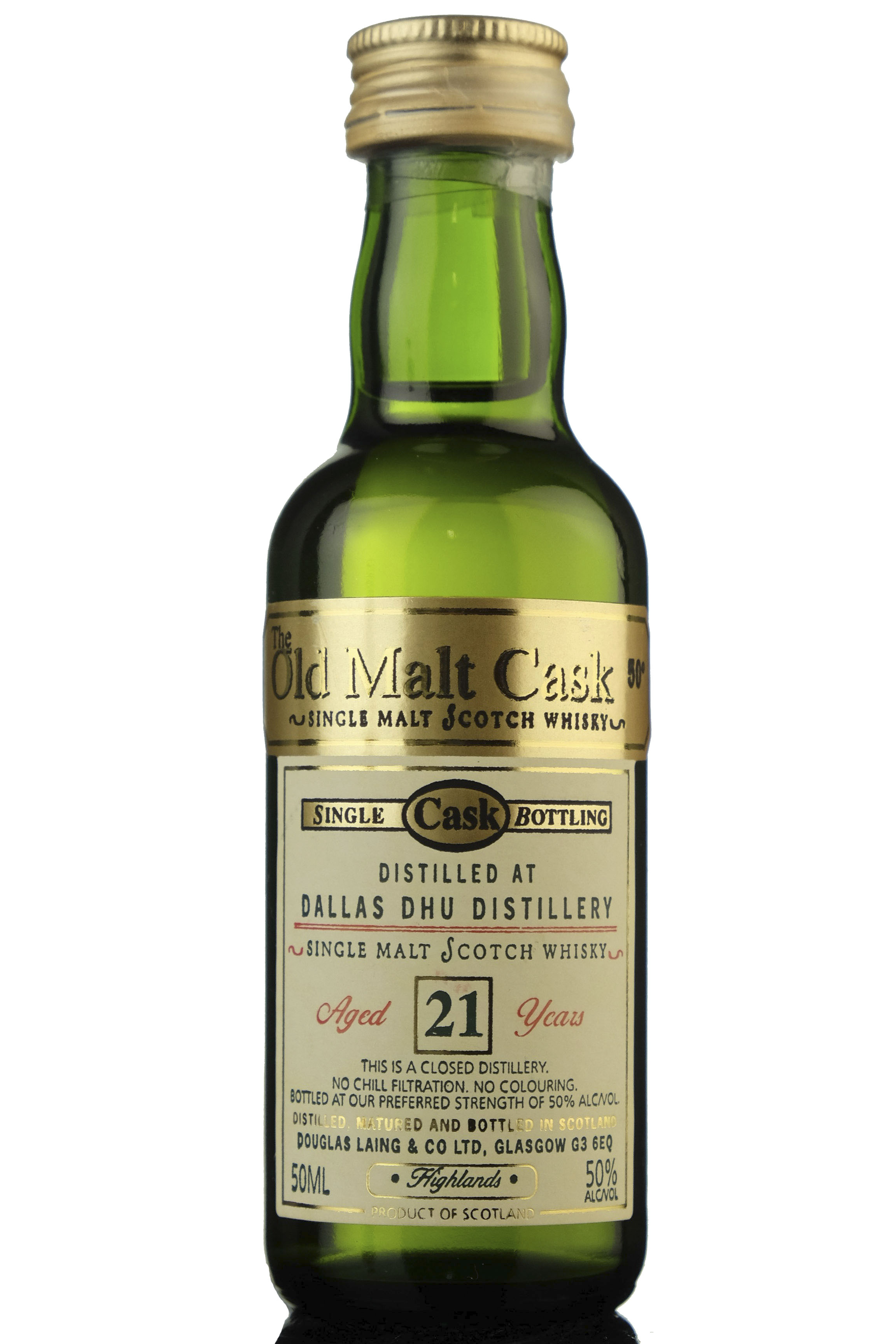 Dallas Dhu 21 Year Old - Douglas Laing Old Malt Cask Miniature