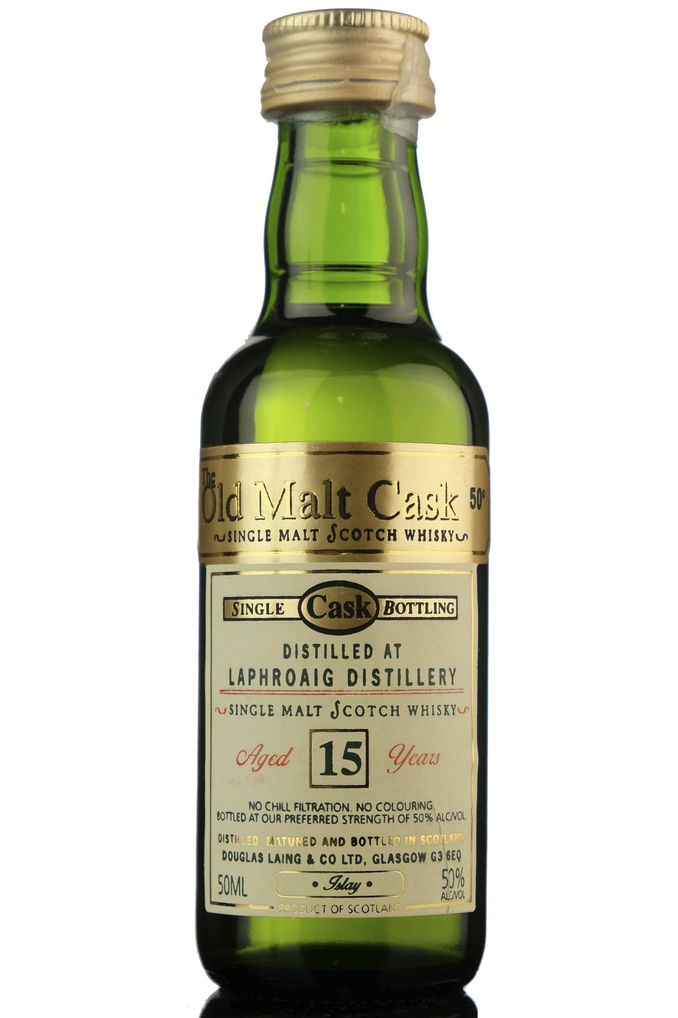 Laphroaig 15 Year Old - Douglas Laing Old Malt Cask Miniature