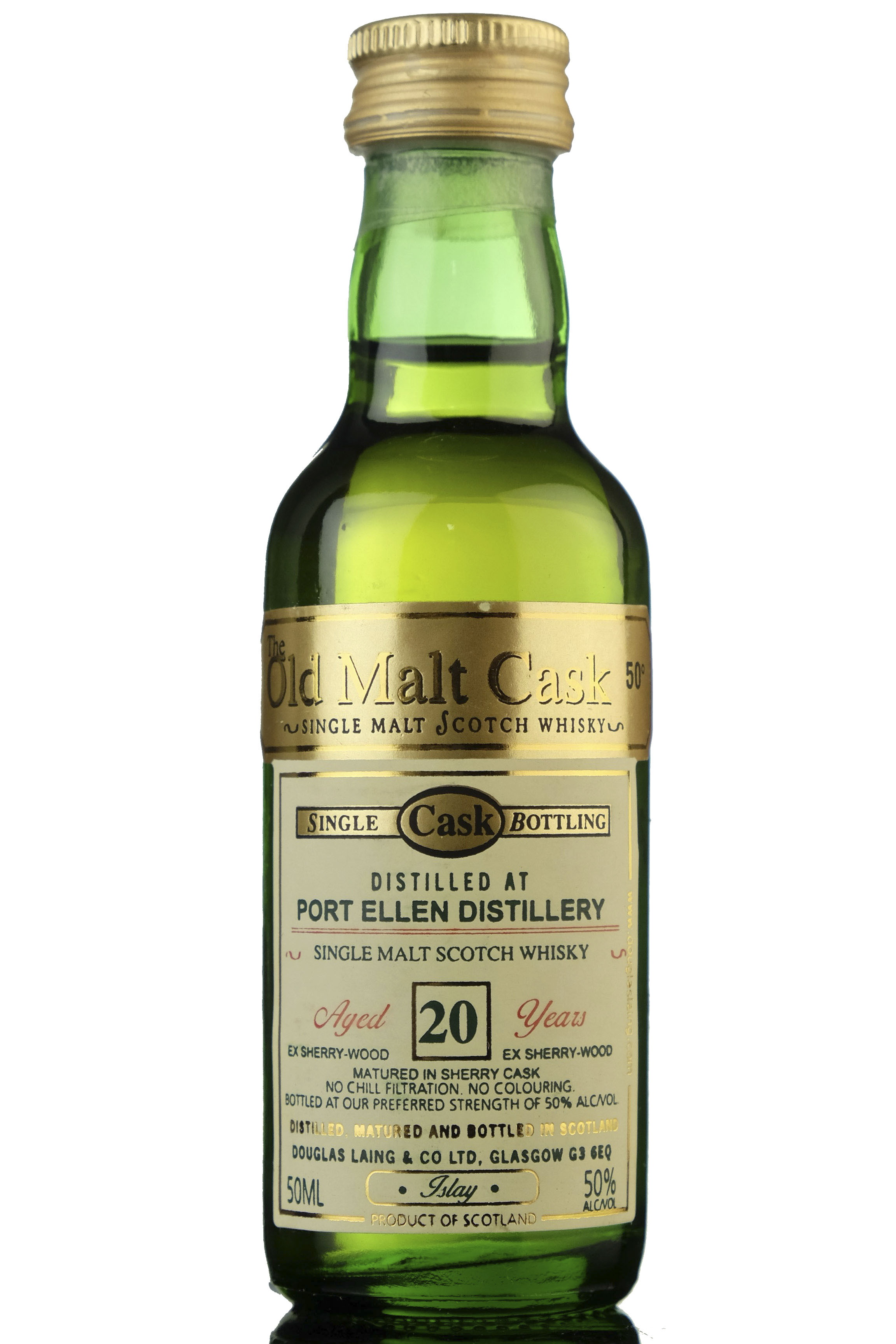 Port Ellen 20 Year Old - Douglas Laing Old Malt Cask Miniature