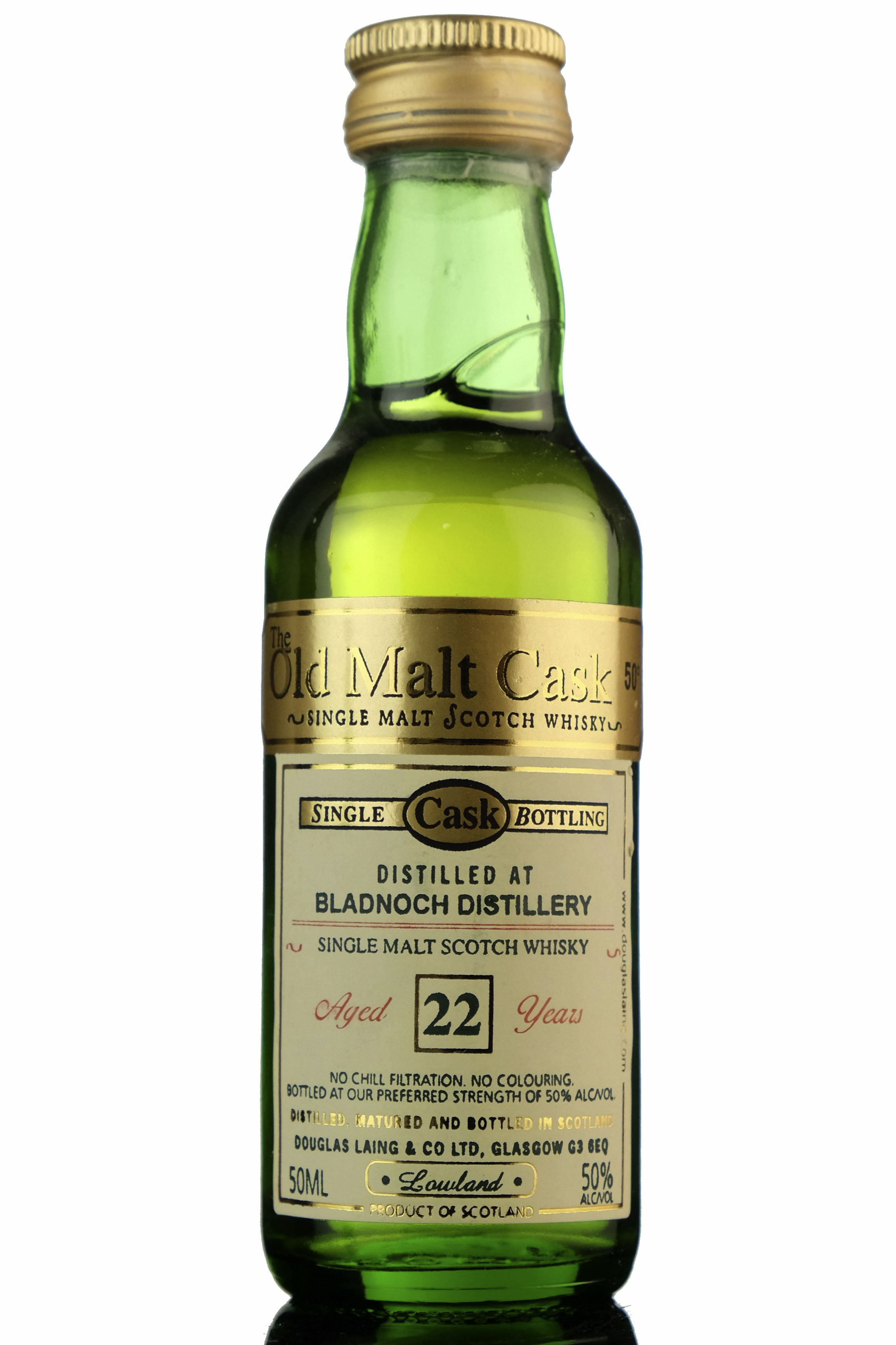 Bladnoch 22 Year Old - Douglas Laing Old Malt Cask Miniature