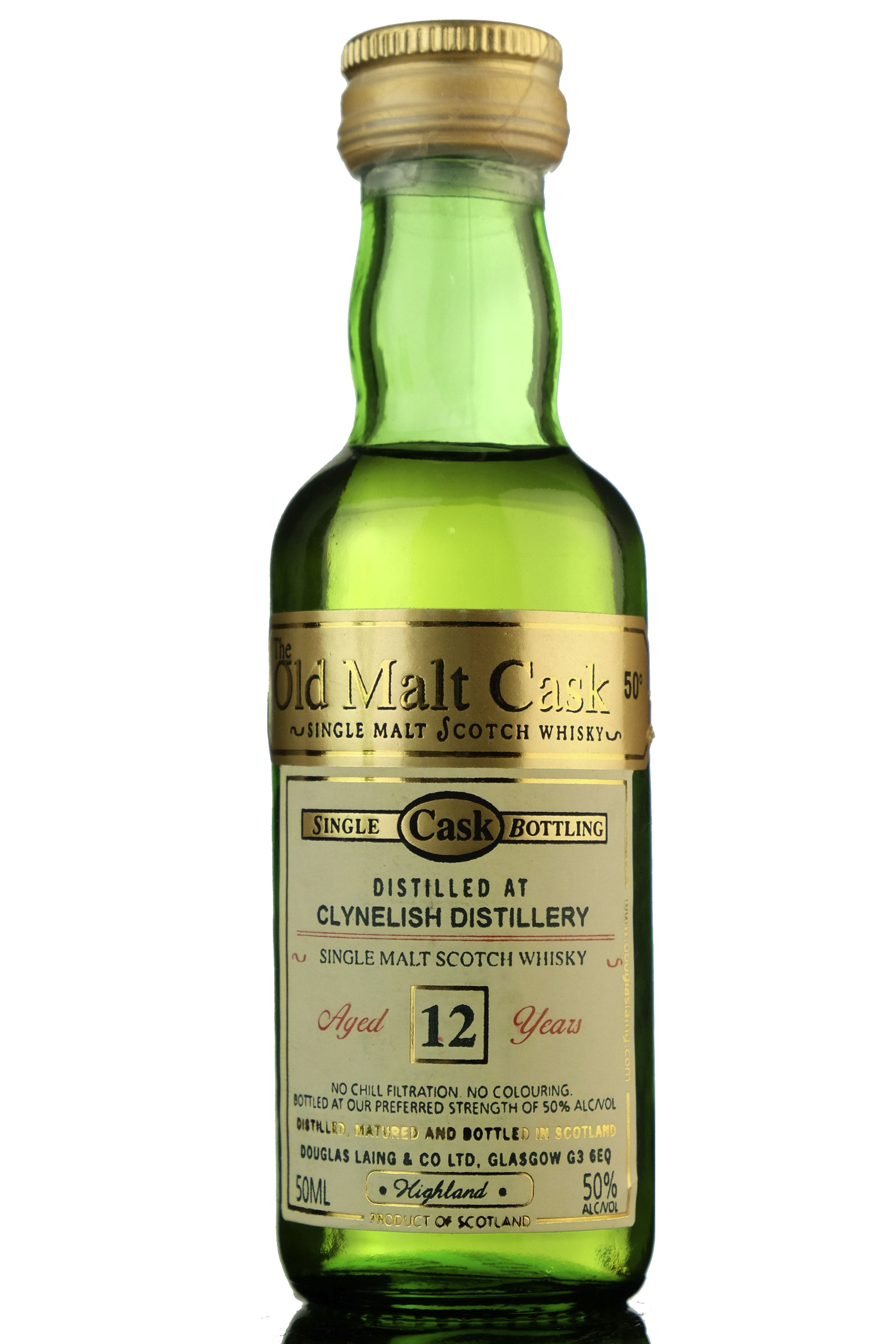 Clynelish 12 Year Old - Douglas Laing Old Malt Cask Miniature