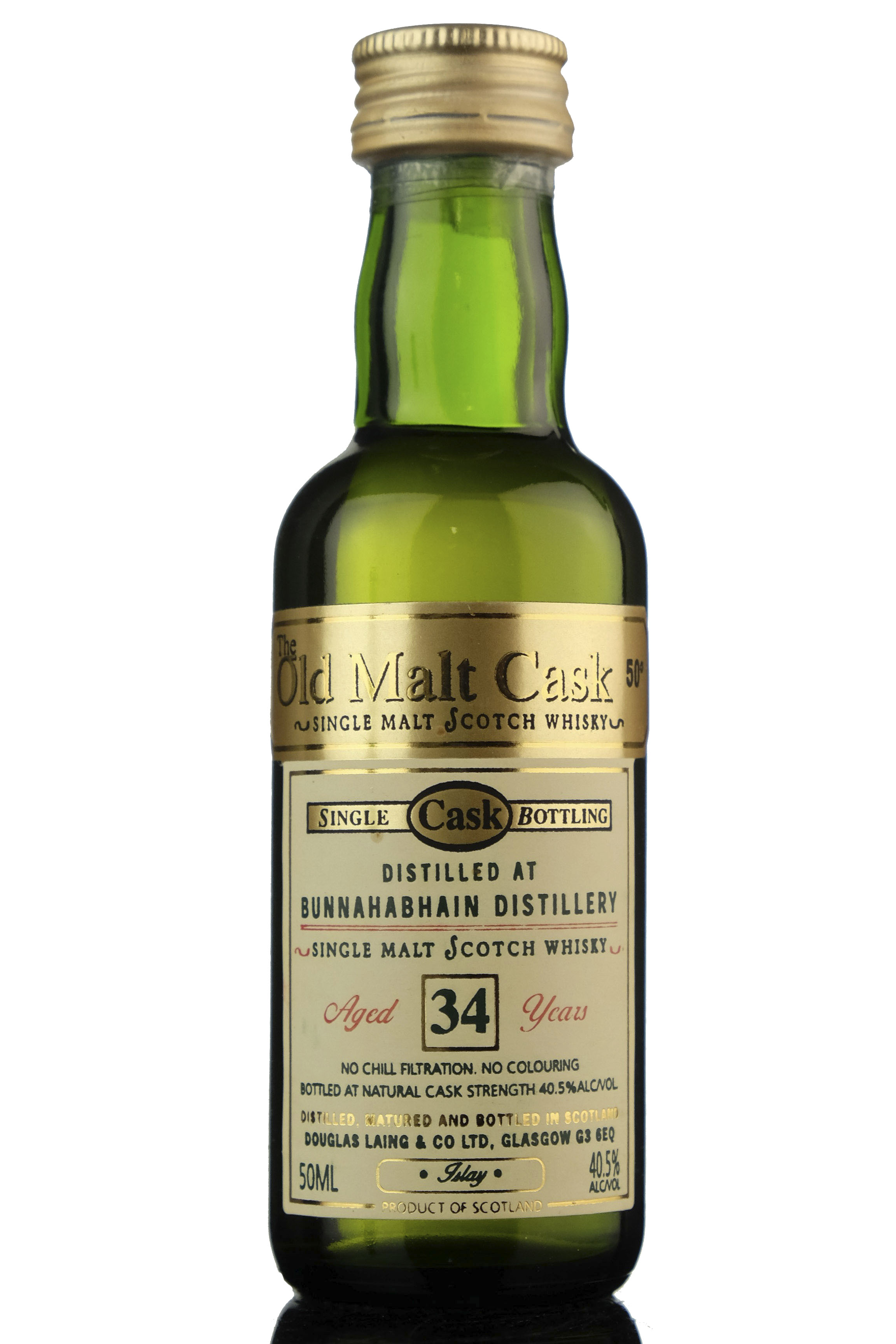 Bunnahabhain 34 Year Old - Douglas Laing Old Malt Cask Miniature