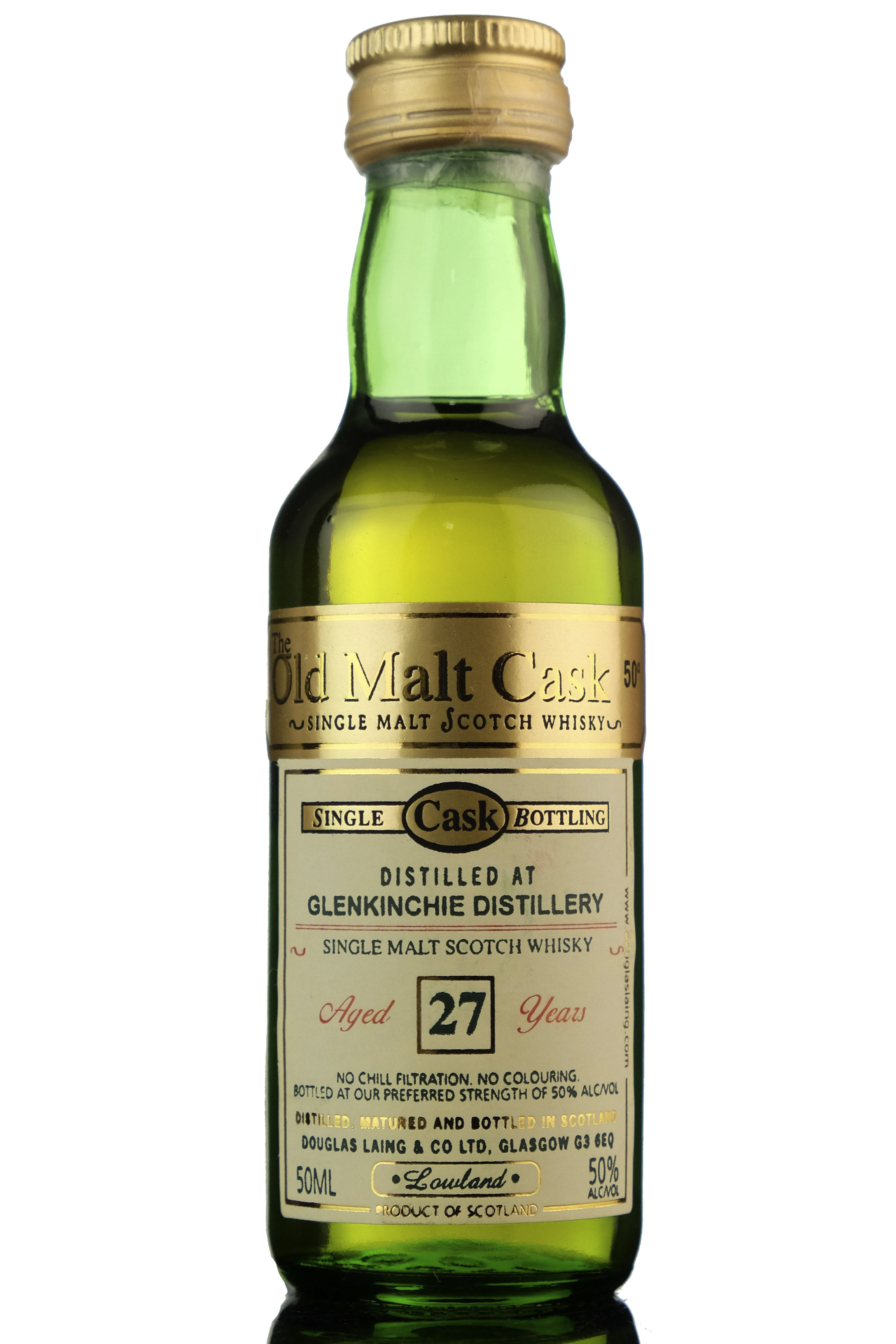 Glenkinchie 27 Year Old - Douglas Laing Old Malt Cask Miniature