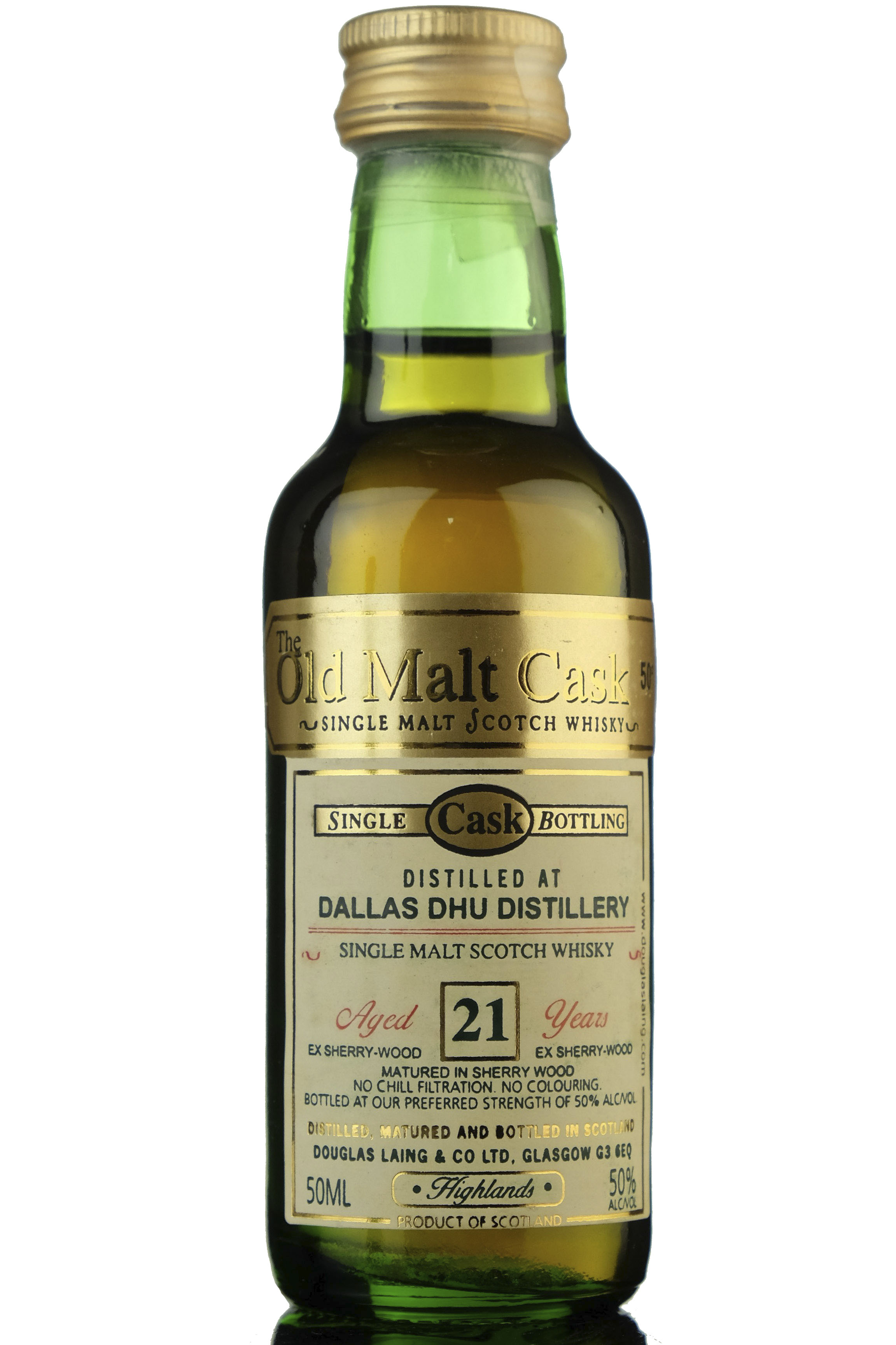 Dallas Dhu 21 Year Old - Douglas Laing Old Malt Cask Miniature