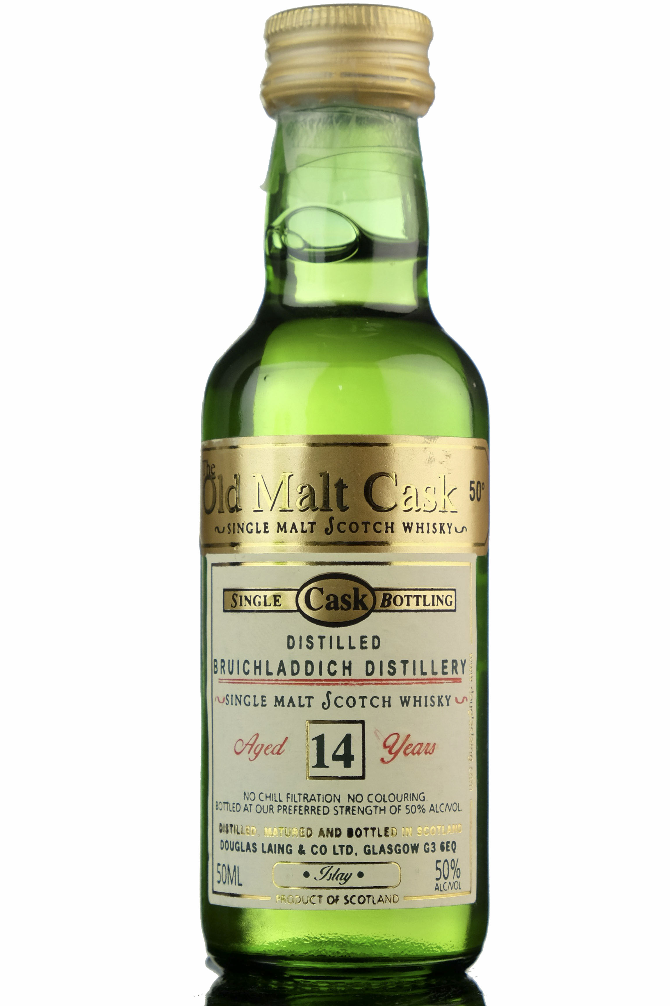 Bruichladdich 14 Year Old - Douglas Laing Old Malt Cask Miniature