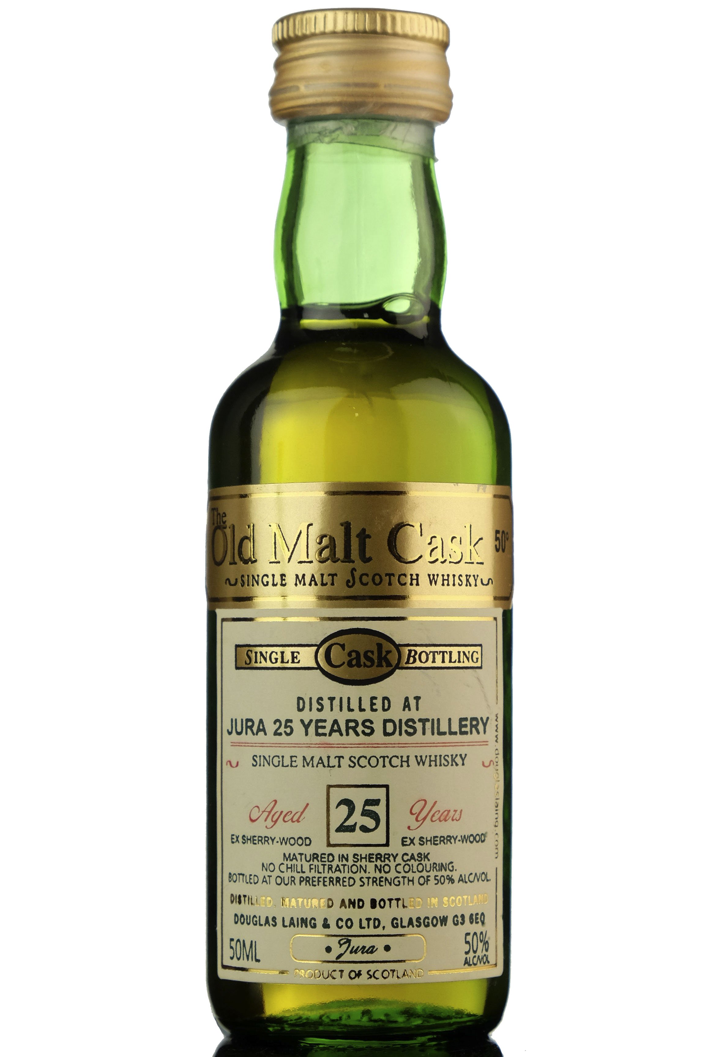 Jura 25 Year Old - Douglas Laing Old Malt Cask Miniature