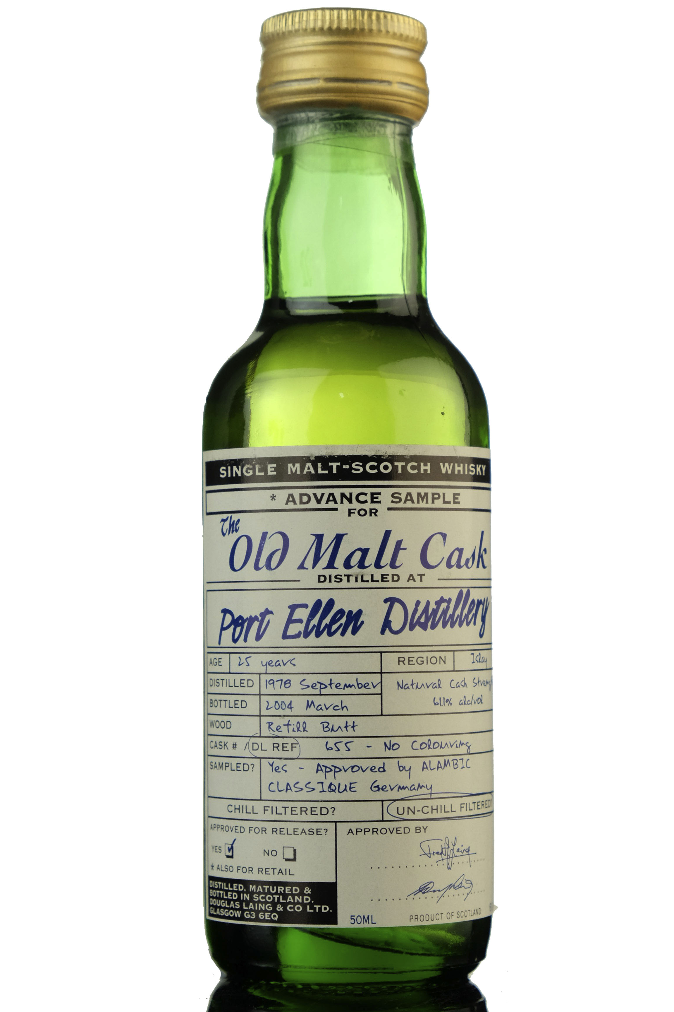 Port Ellen 1978-2004 - Douglas Laing Old Malt Cask Miniature