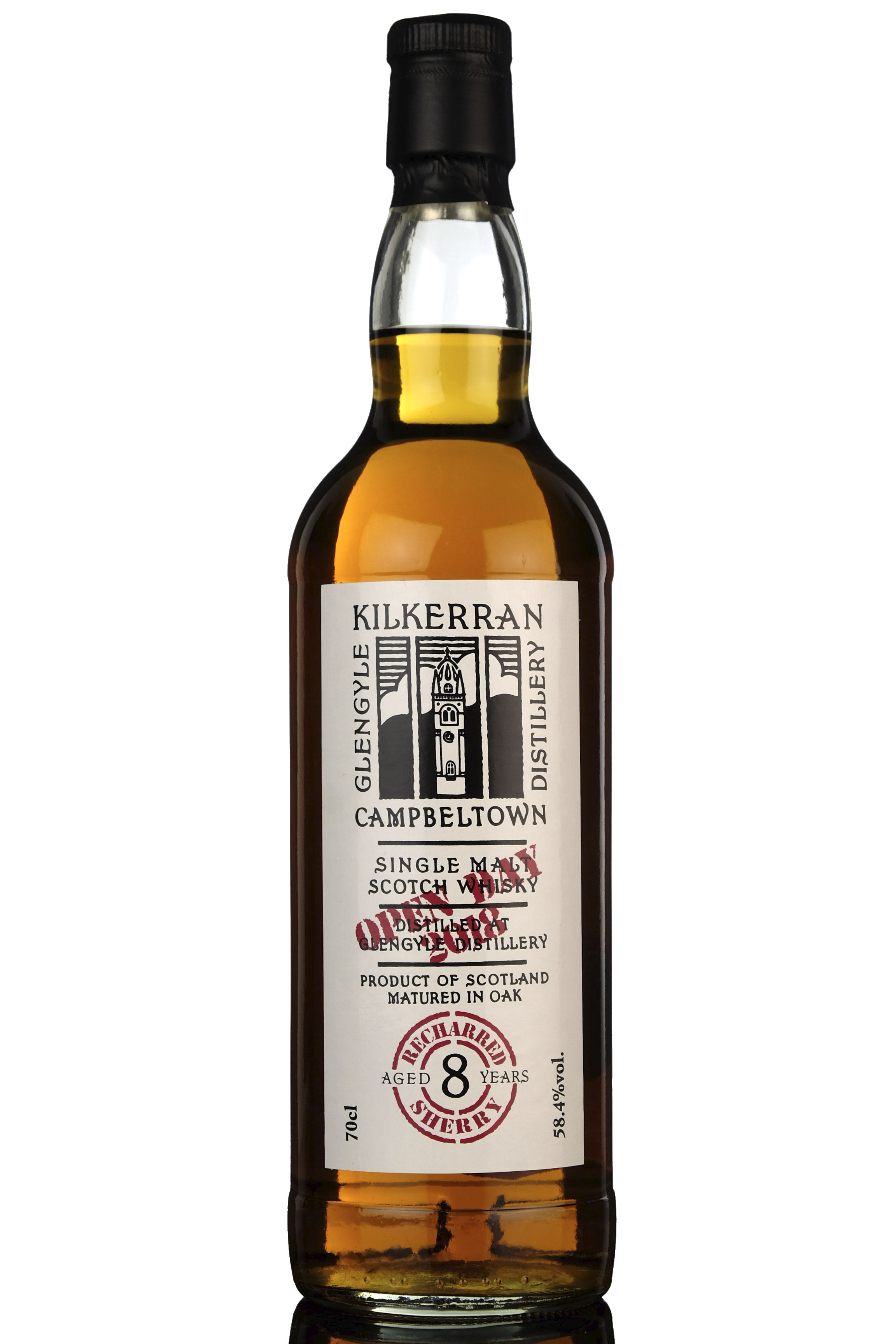 Kilkerran 8 Year Old Open Day 2018 Recharred Sherry