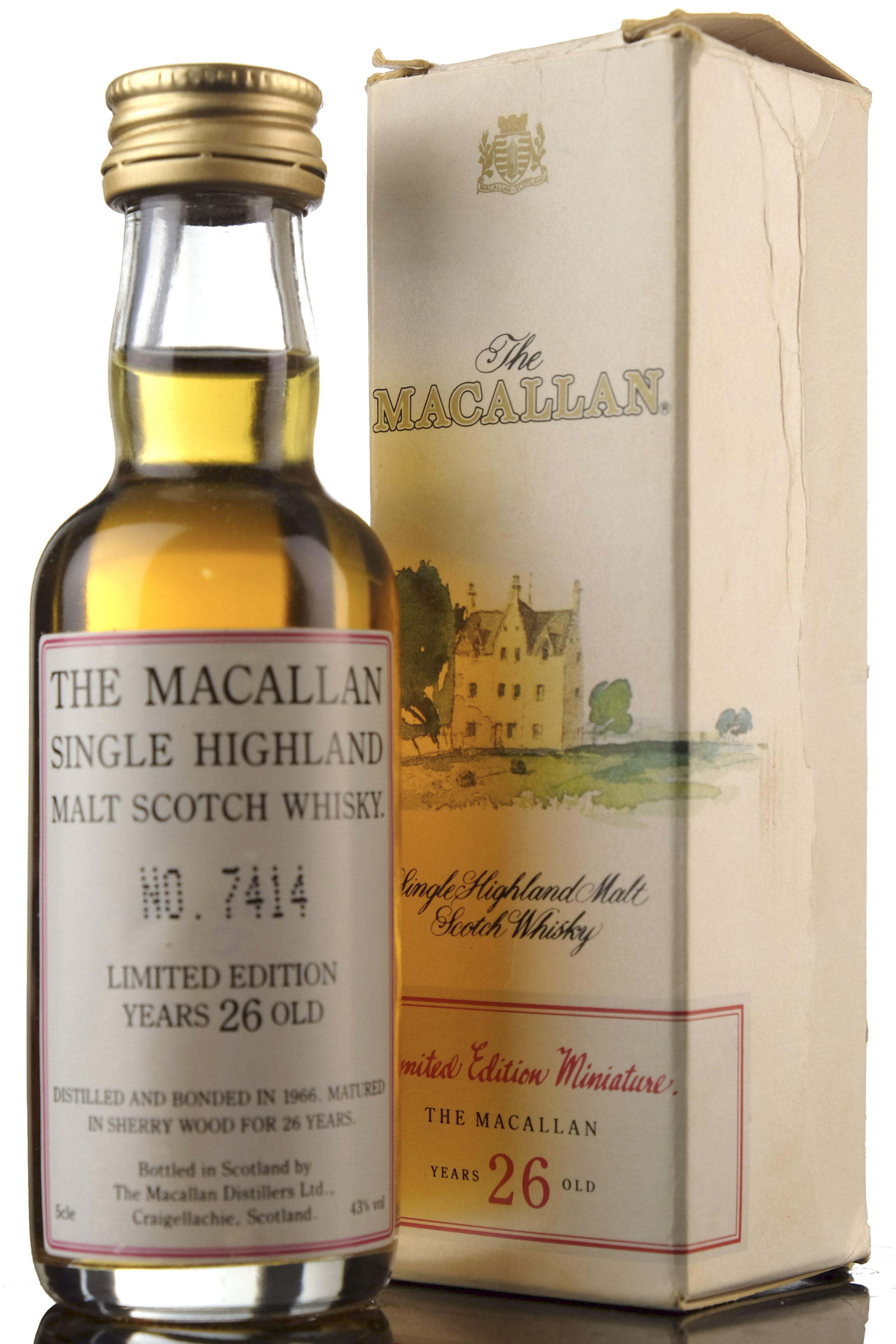 Macallan 1966 - 26 Year Old - Miniature