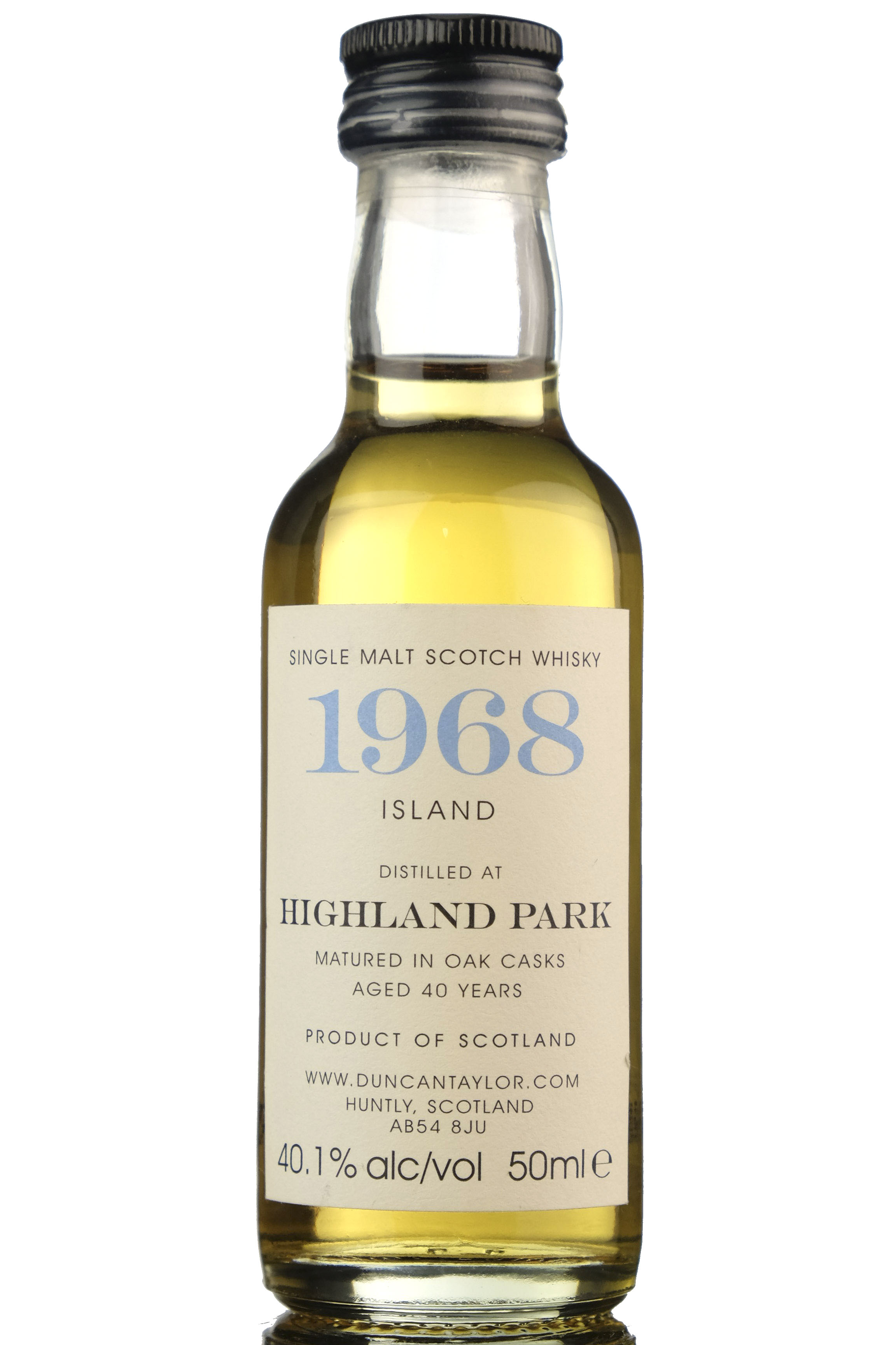 Highland Park 1968 - 40 Year Old - Duncan Taylor Miniature