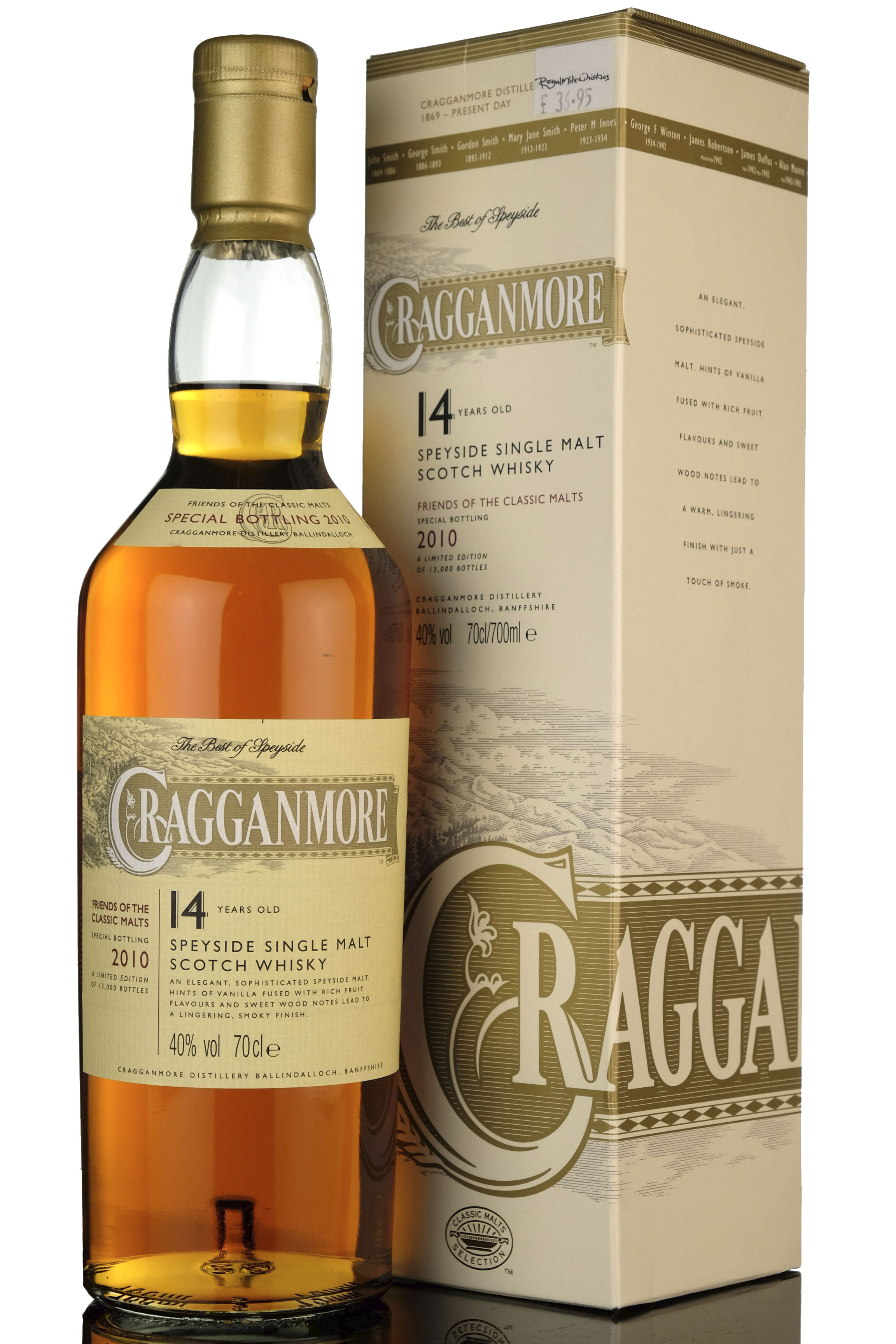Cragganmore 14 Year Old - Friends Of The Classic Malts