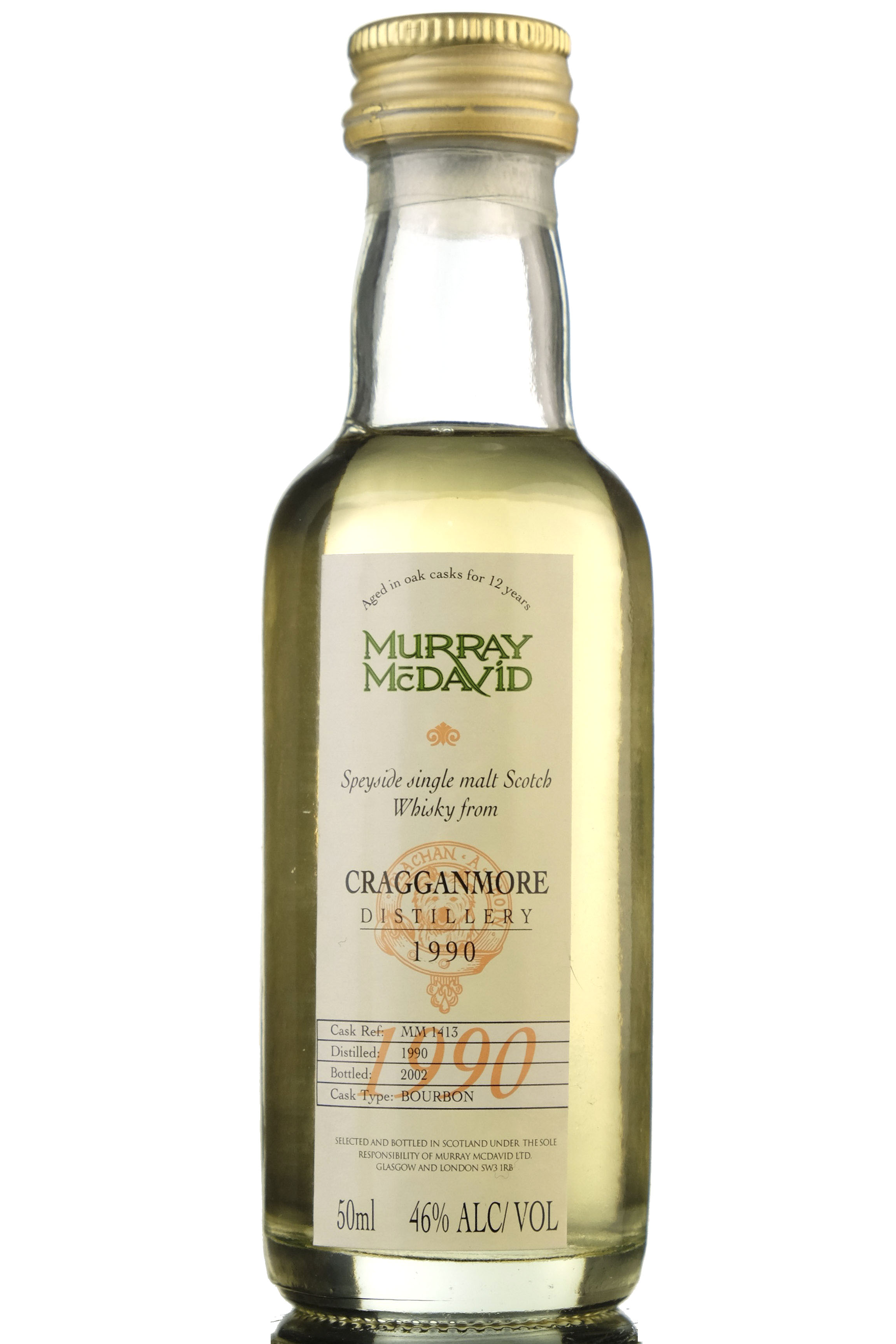 Cragganmore 1990-2002 - Murray McDavid Miniature
