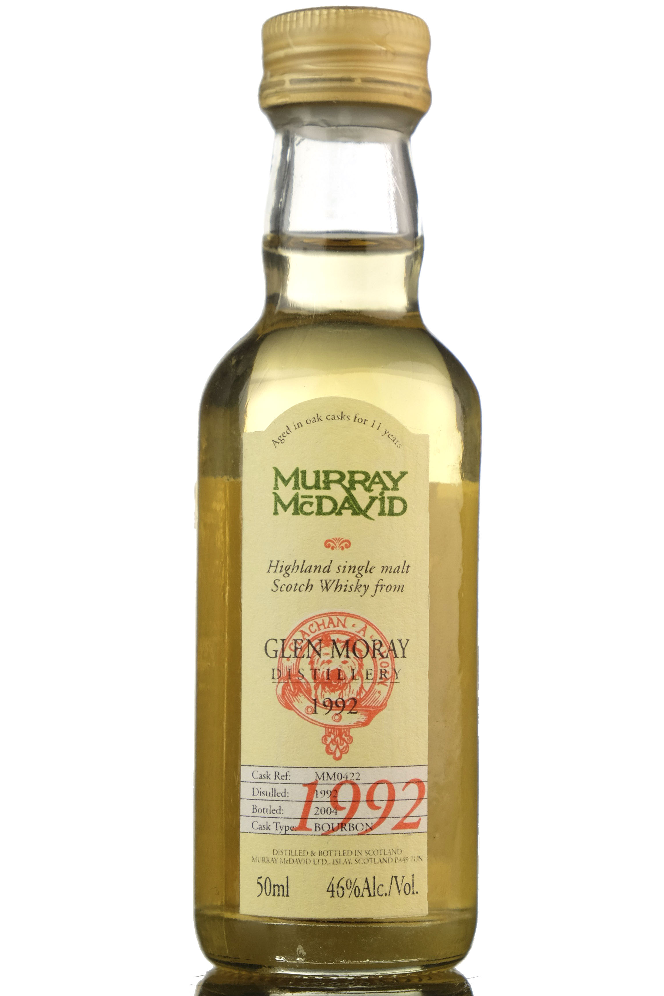 Glen Moray 1992-2004 - Murray McDavid Miniature
