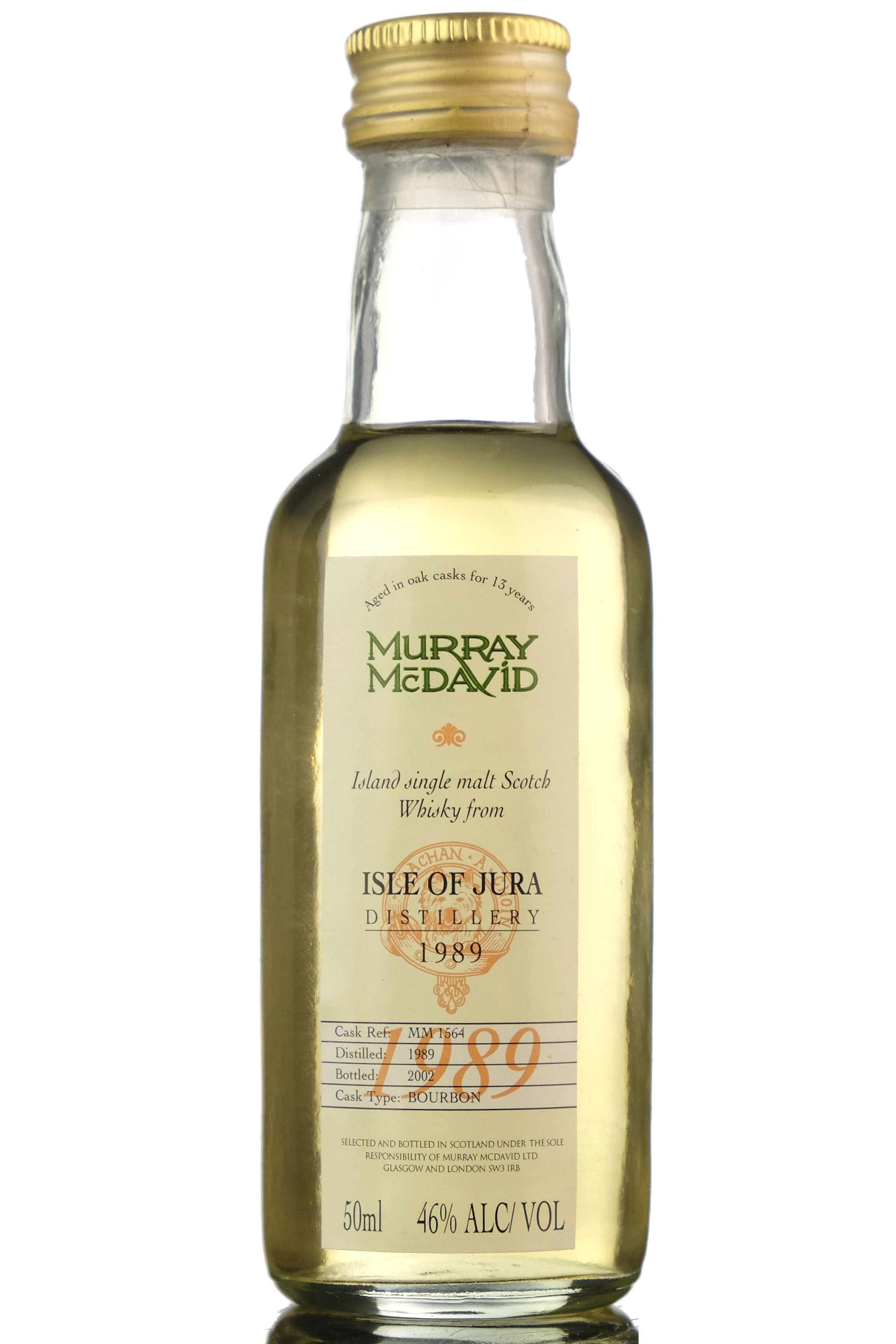 Isle Of Jura 1989-2002 - 13 Year Old - Murray McDavid Miniature