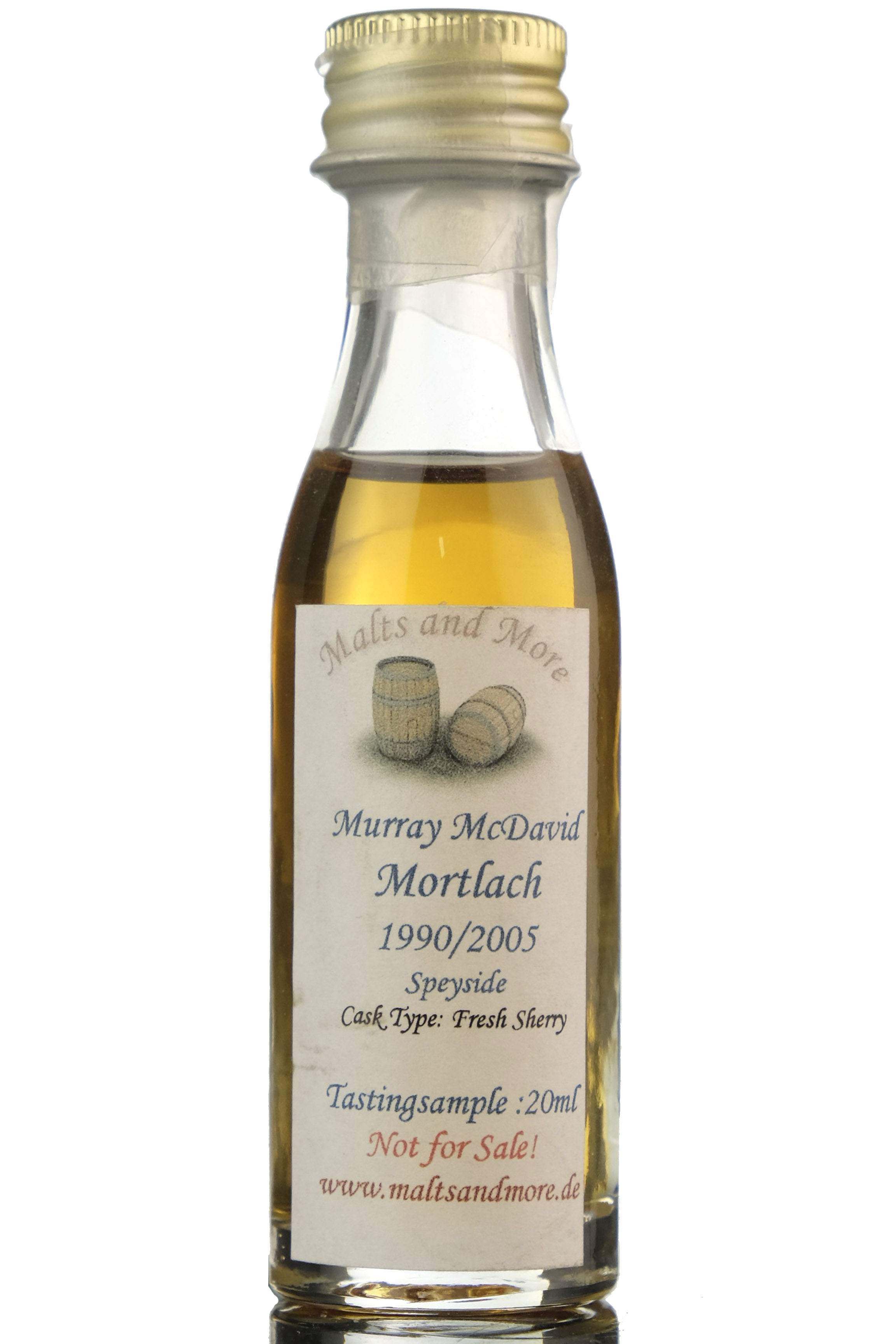 Mortlach 1990-2005 - Murray McDavid Sample Miniature