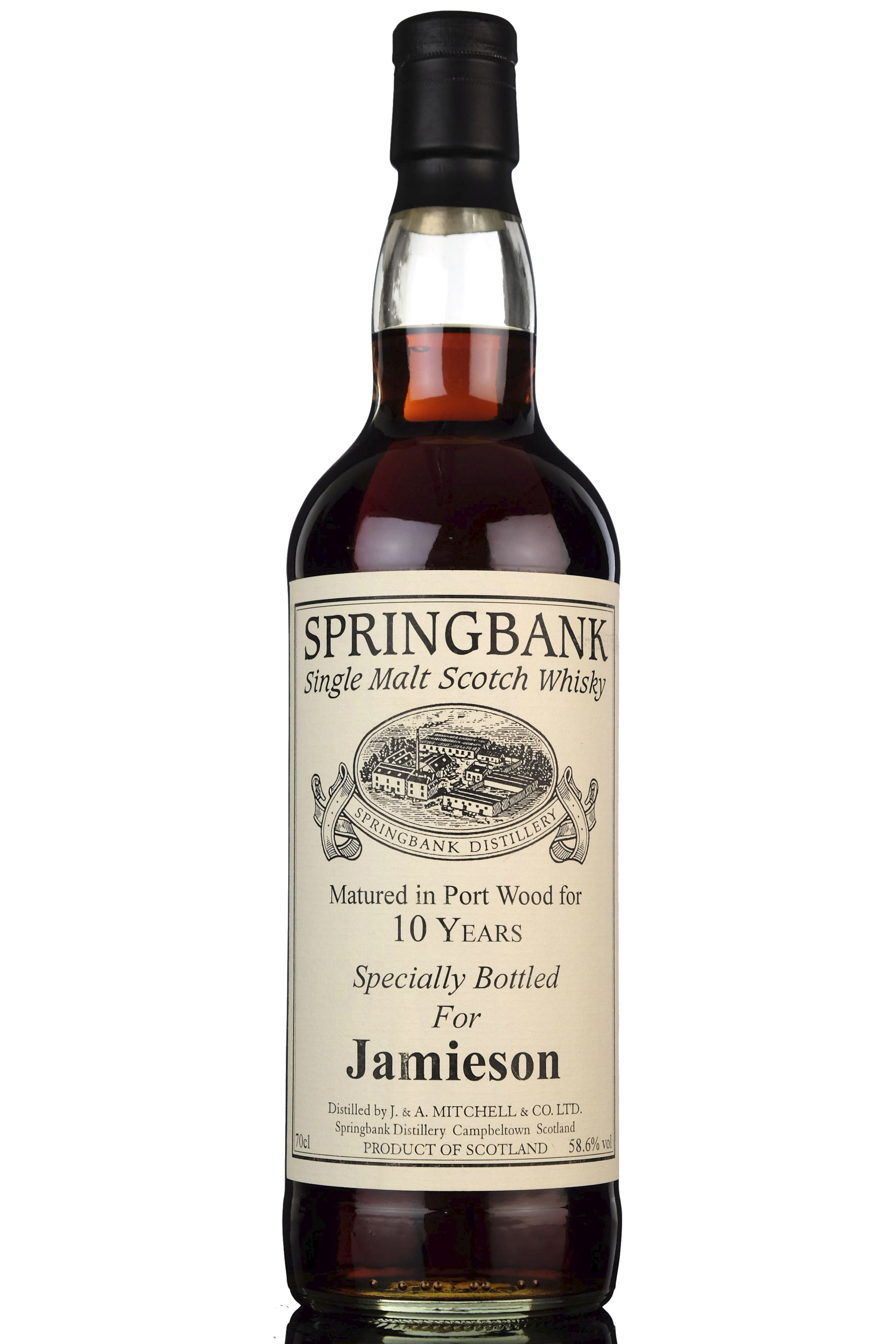 Springbank 10 Specially Bottled For Jamieson