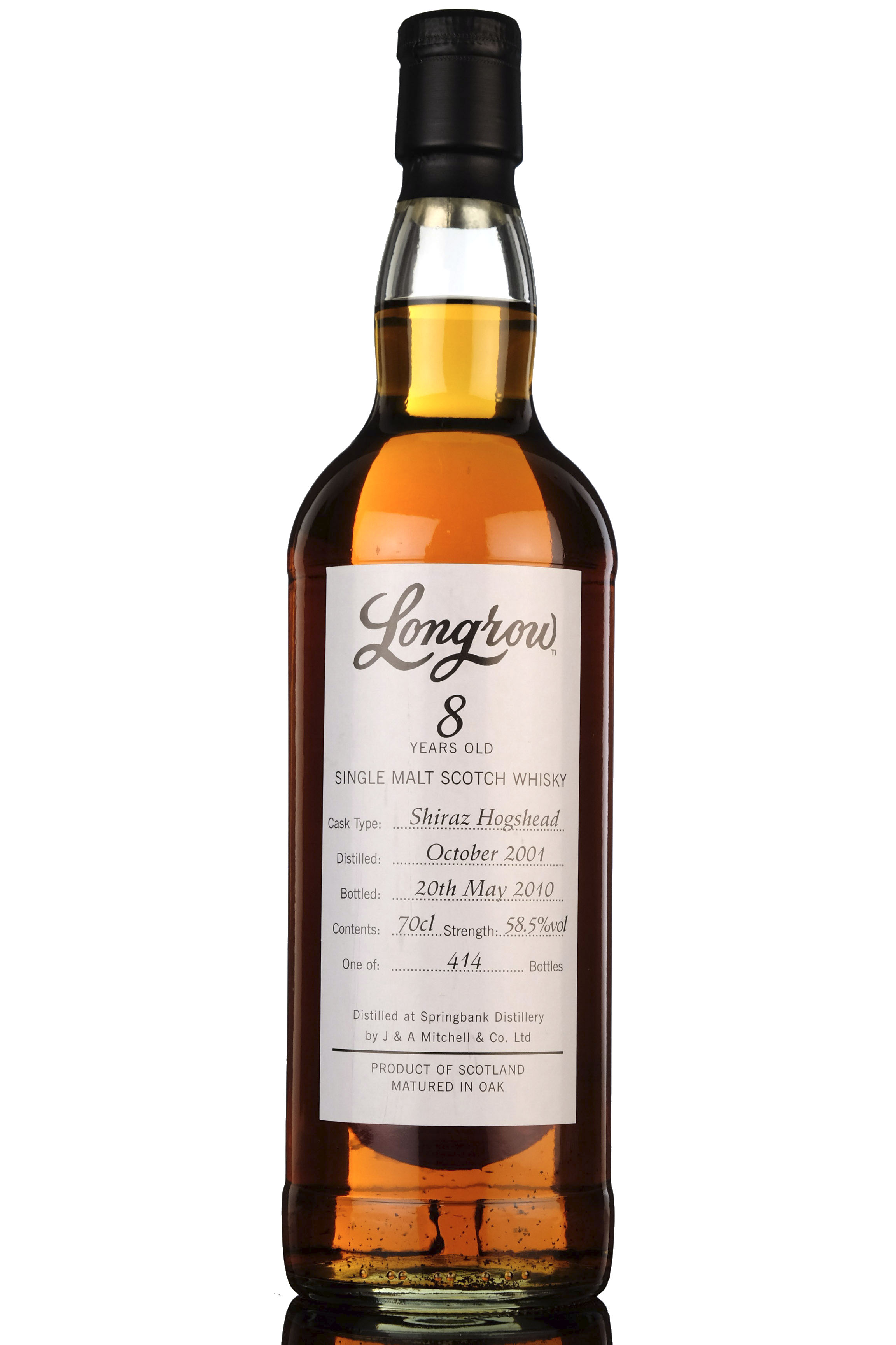 Longrow 2001-2010 - 8 Year Old