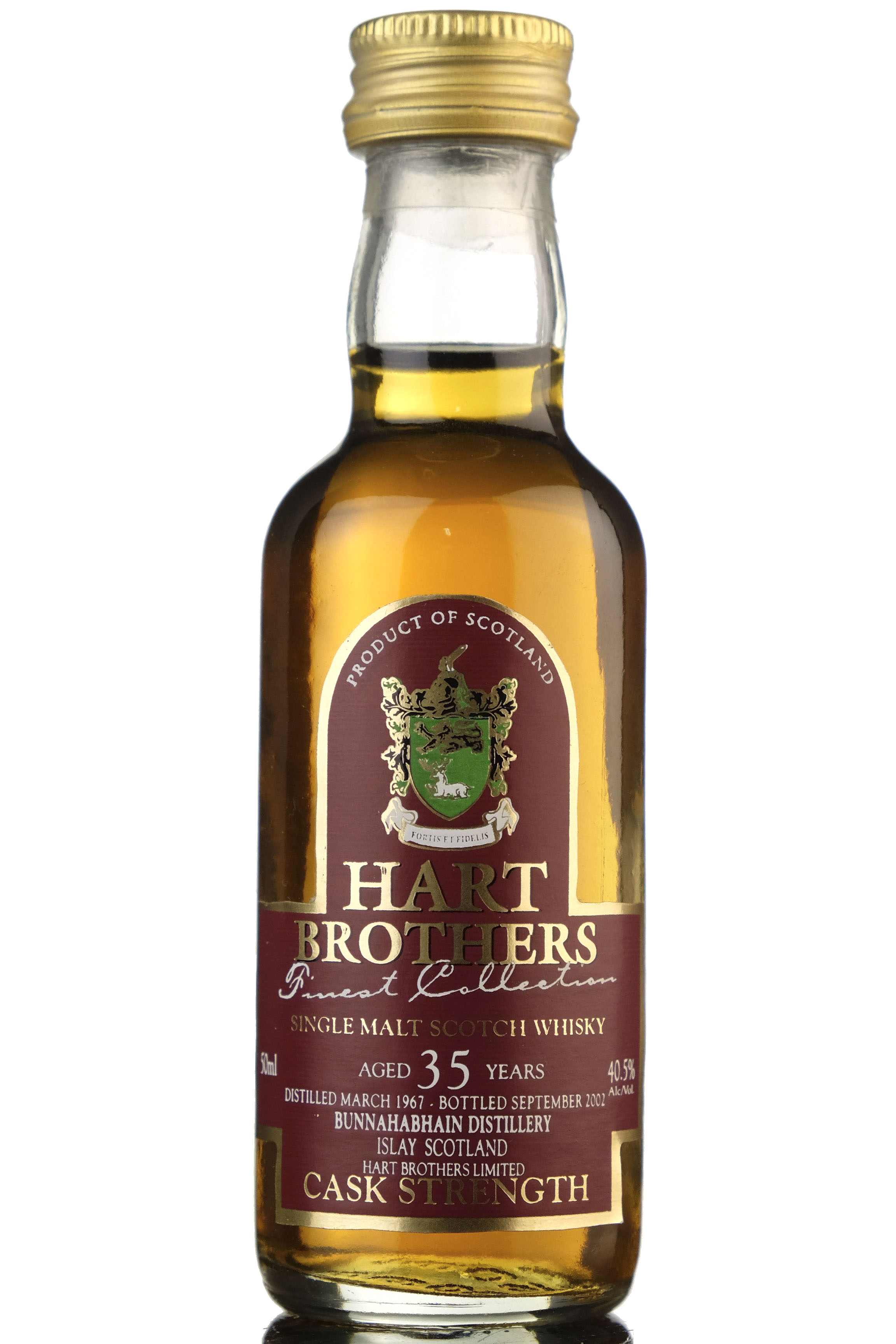 Bunnahabhain 1967-2002 - 35 Year Old Hart Brothers Miniature