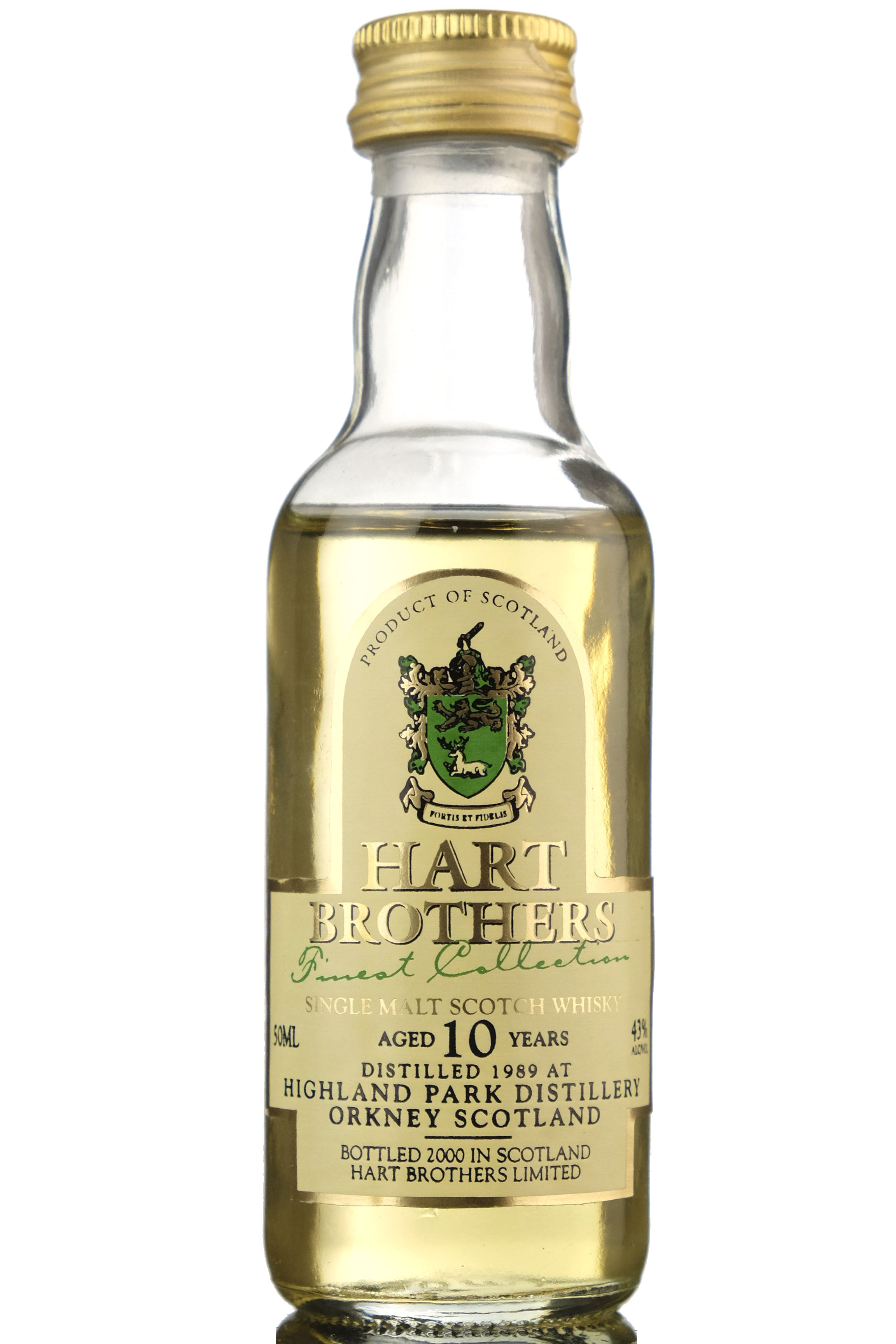 Highland Park 1989-2000 - 10 Year Old - Hart Brothers Miniature