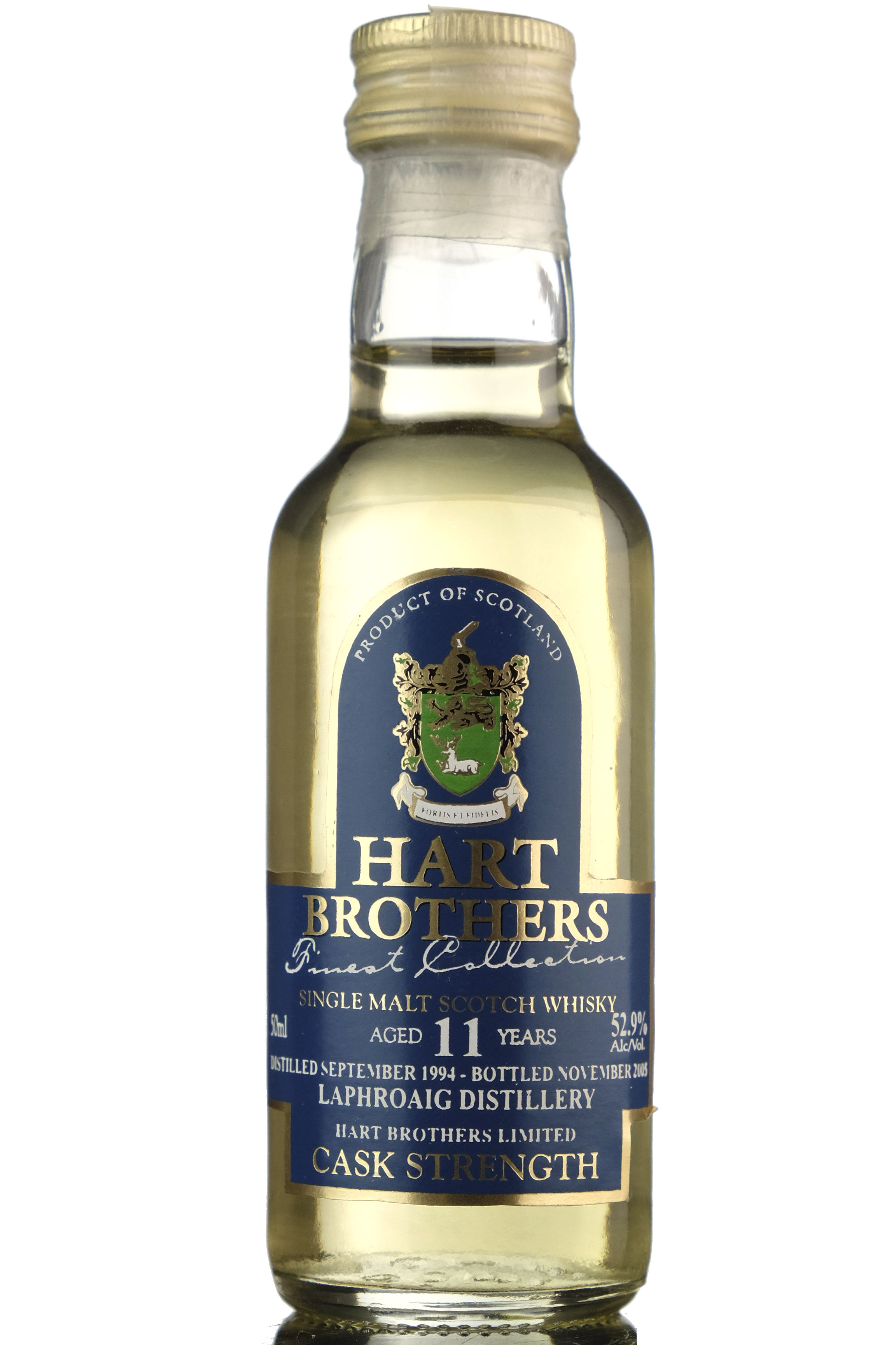 Laphroaig 1994-2005 - 11 Year Old Hart Brothers Miniature
