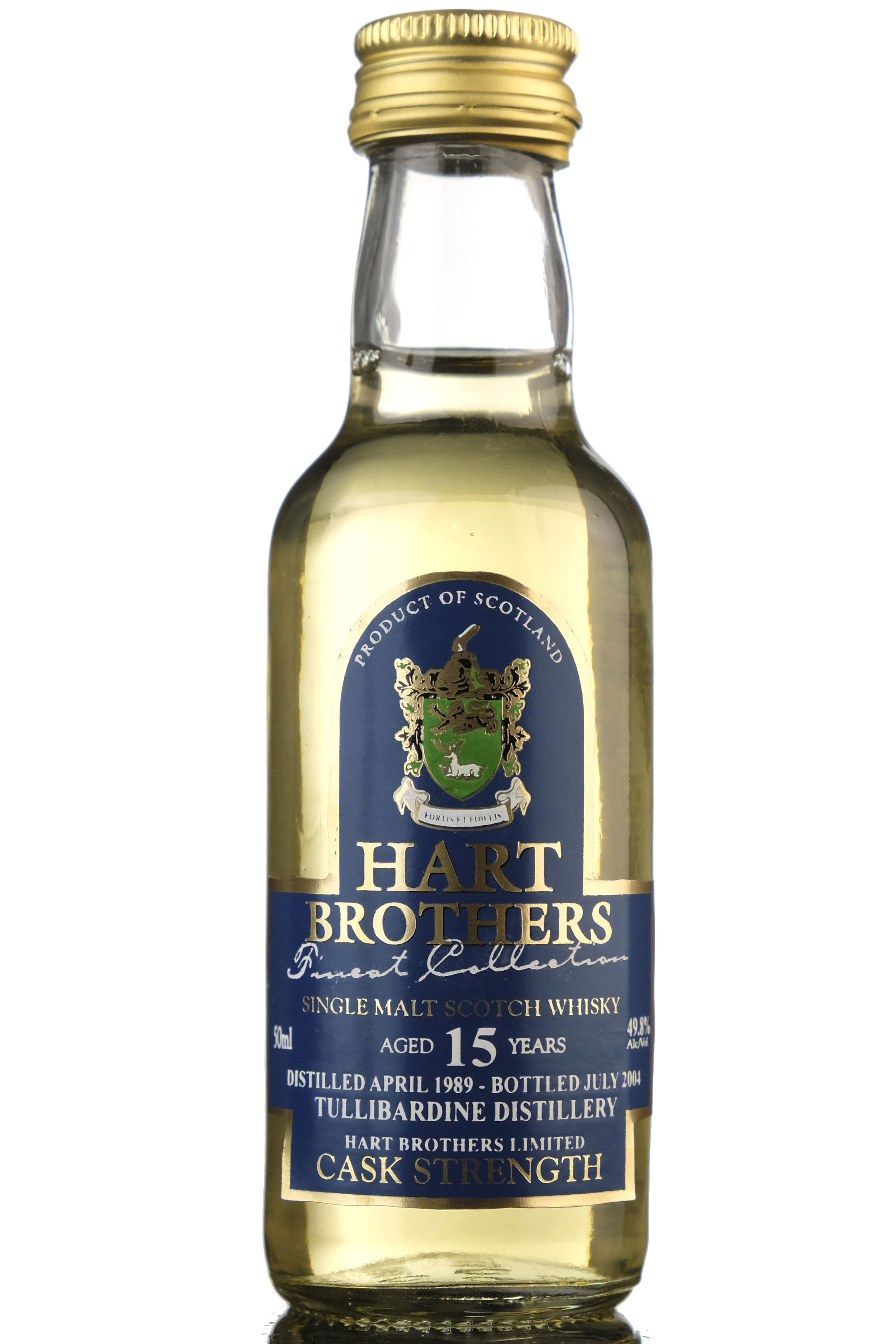 Tullibardine 1989-2004 - 15 Year Old Hart Brothers Miniature