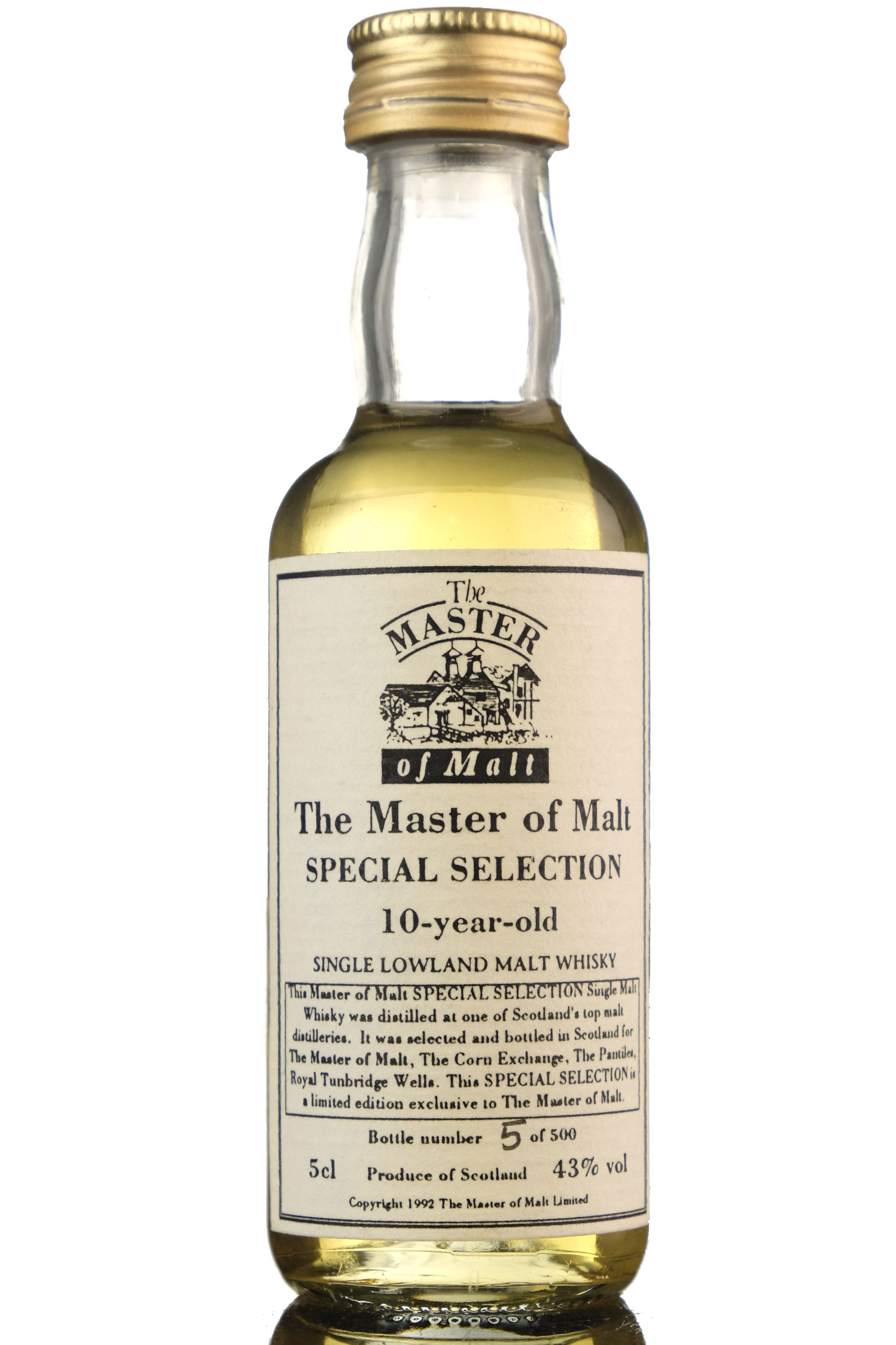 Special Selection 10 Year Old - Master Of Malt Miniature