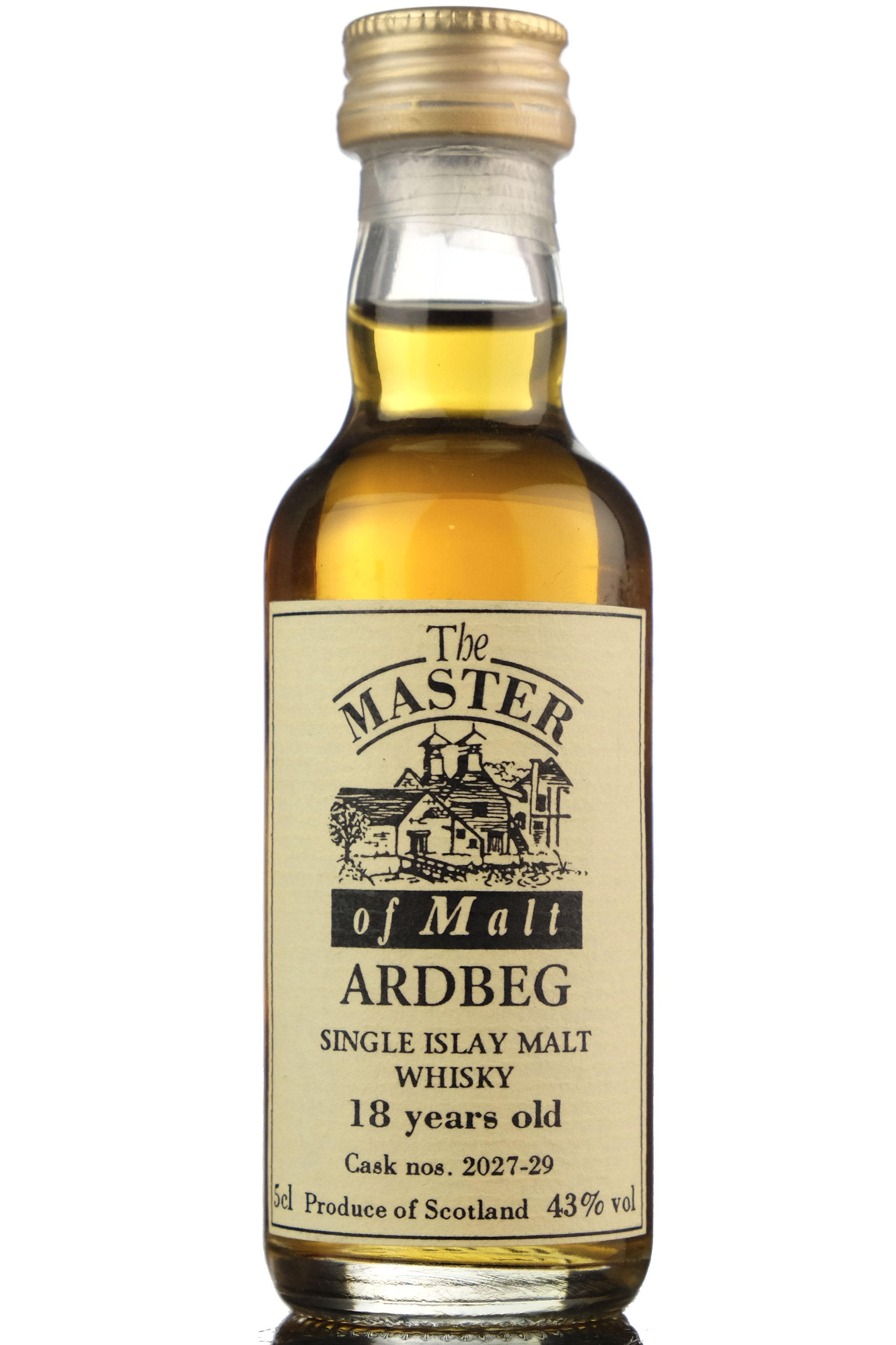 Ardbeg 18 Year Old - Master Of Malts Miniature