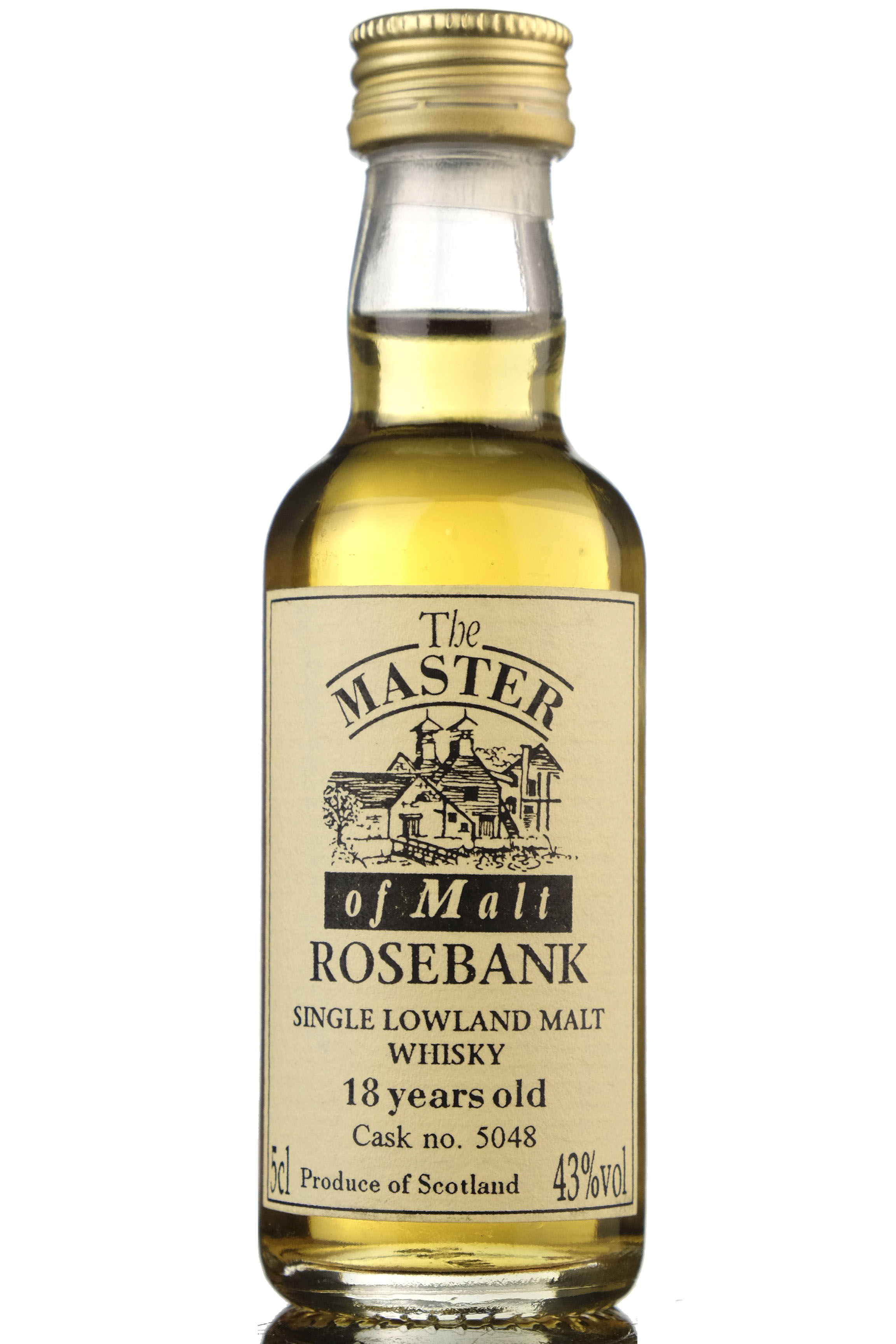 Rosebank 18 Year Old - Master Of Malt Miniature
