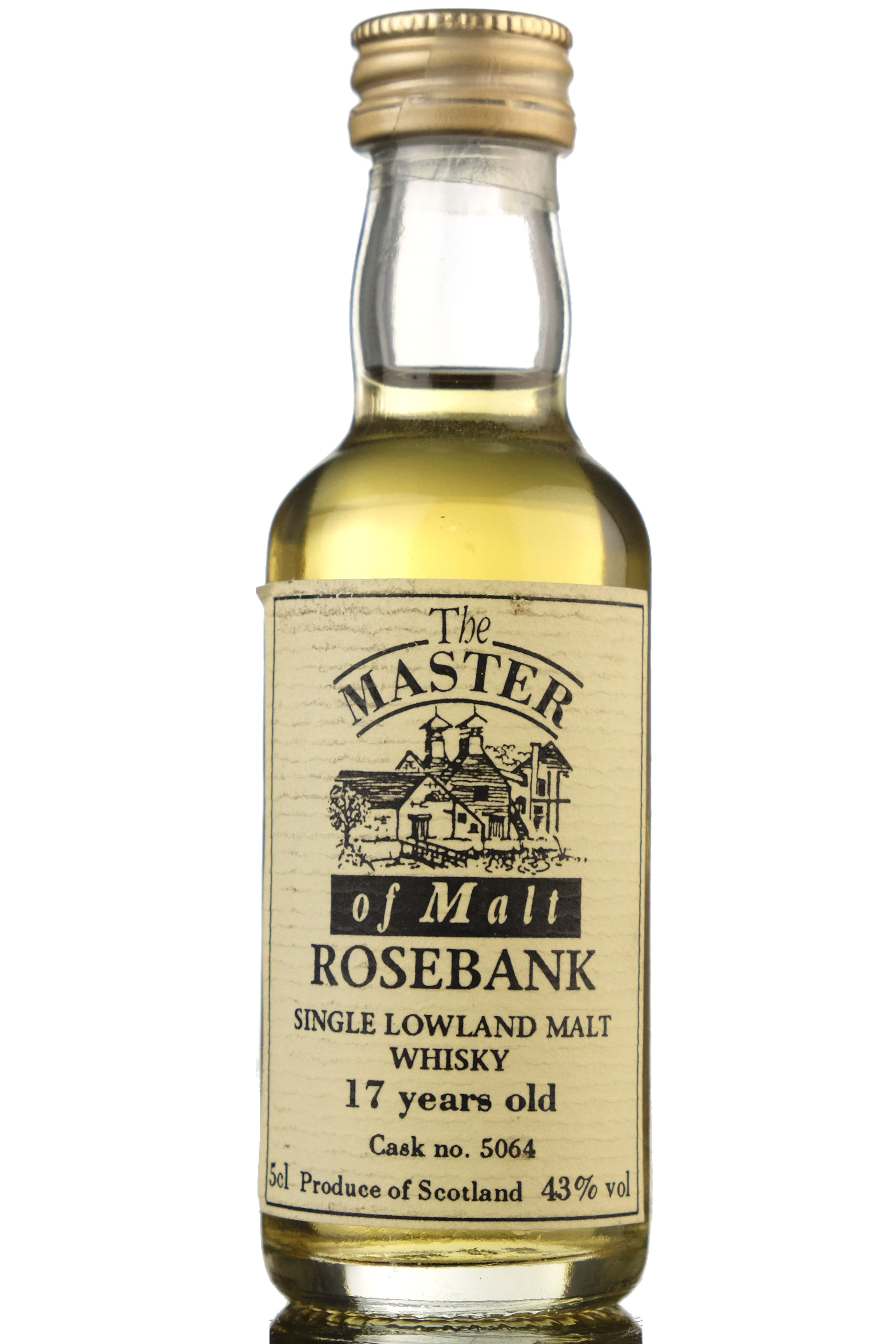Rosebank 17 Year Old - Master Of Malts Miniature