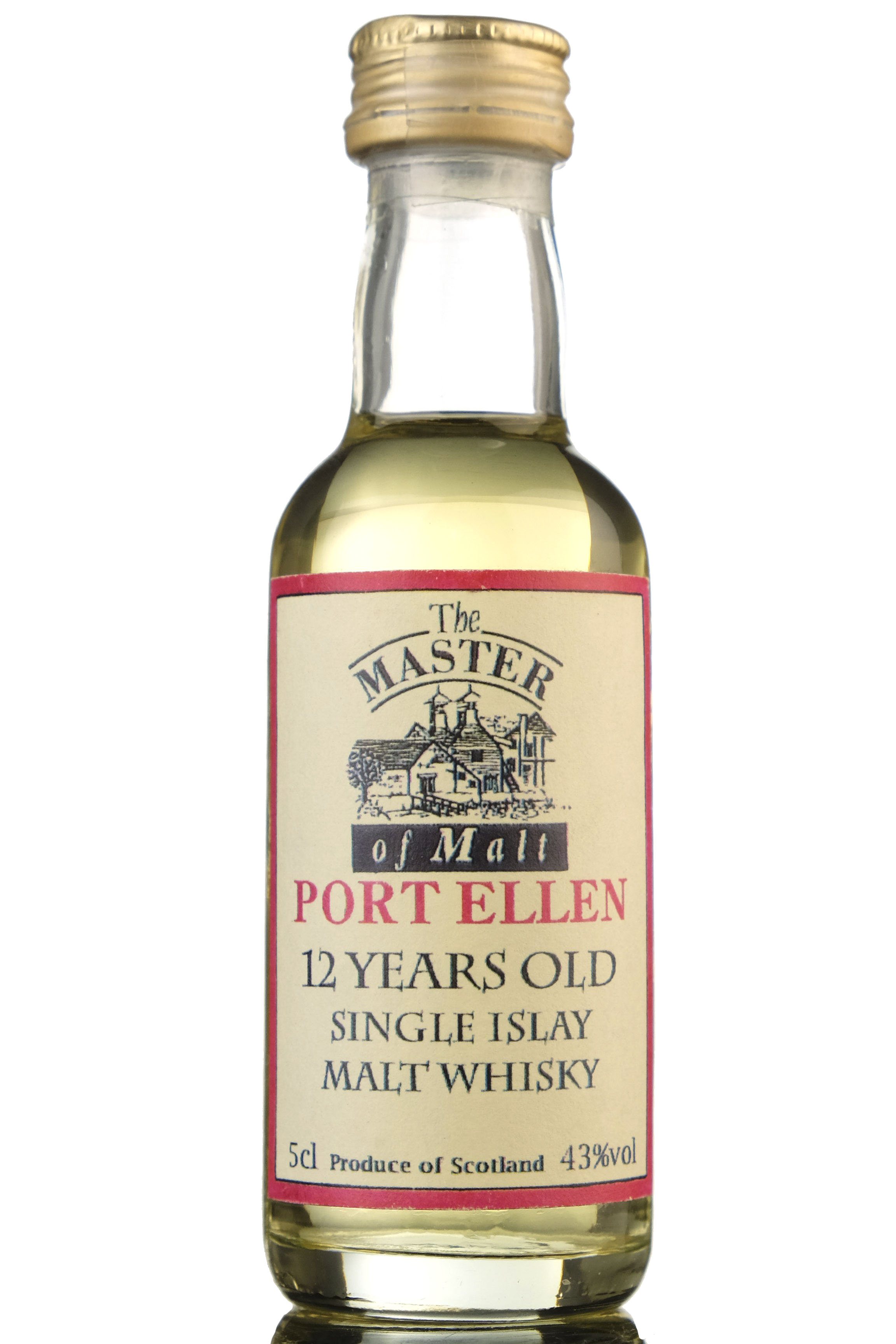 Port Ellen 12 Year Old - Master Of Malt Miniature
