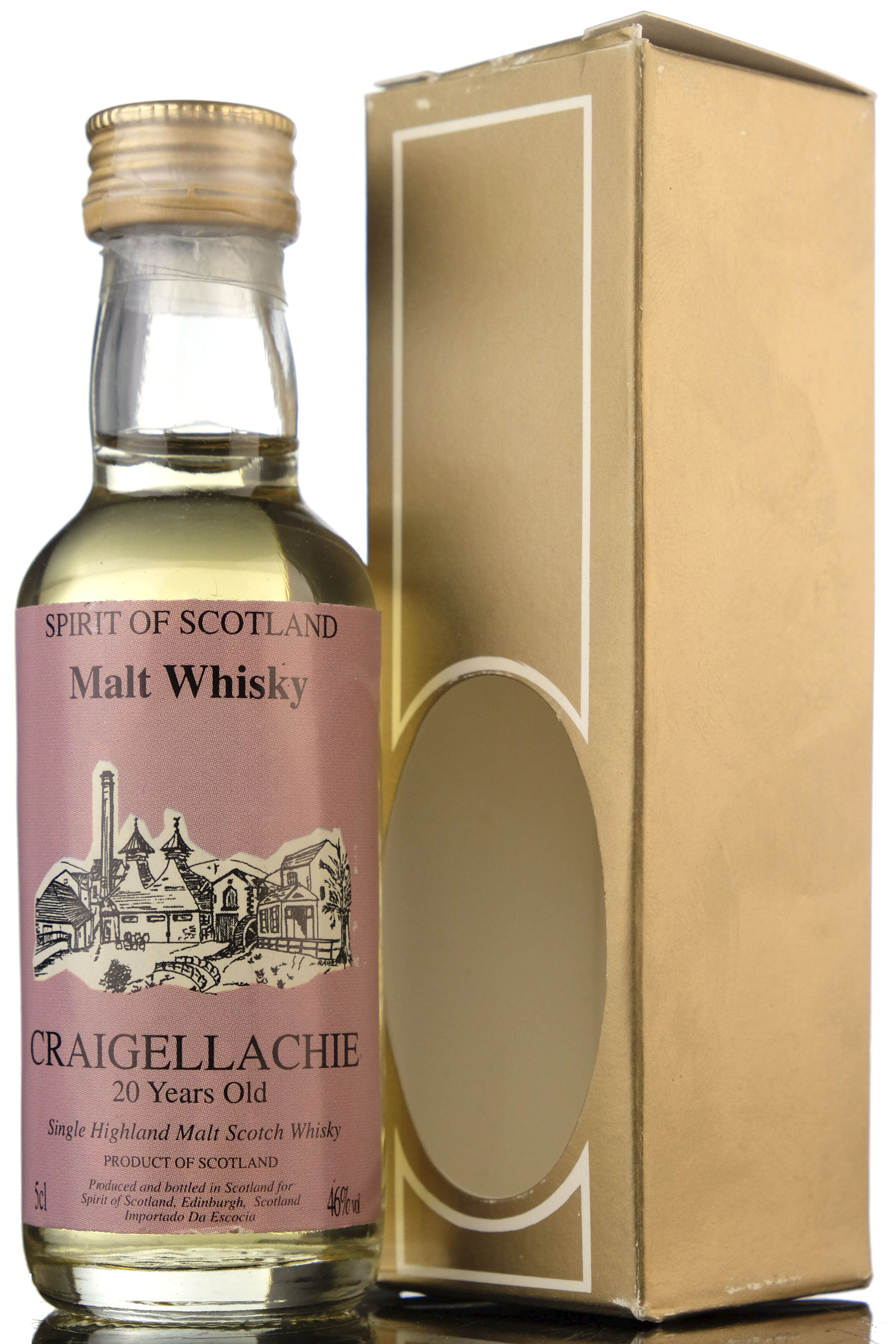 Craigellachie 20 Year Old - Spirit Of Scotland Miniature