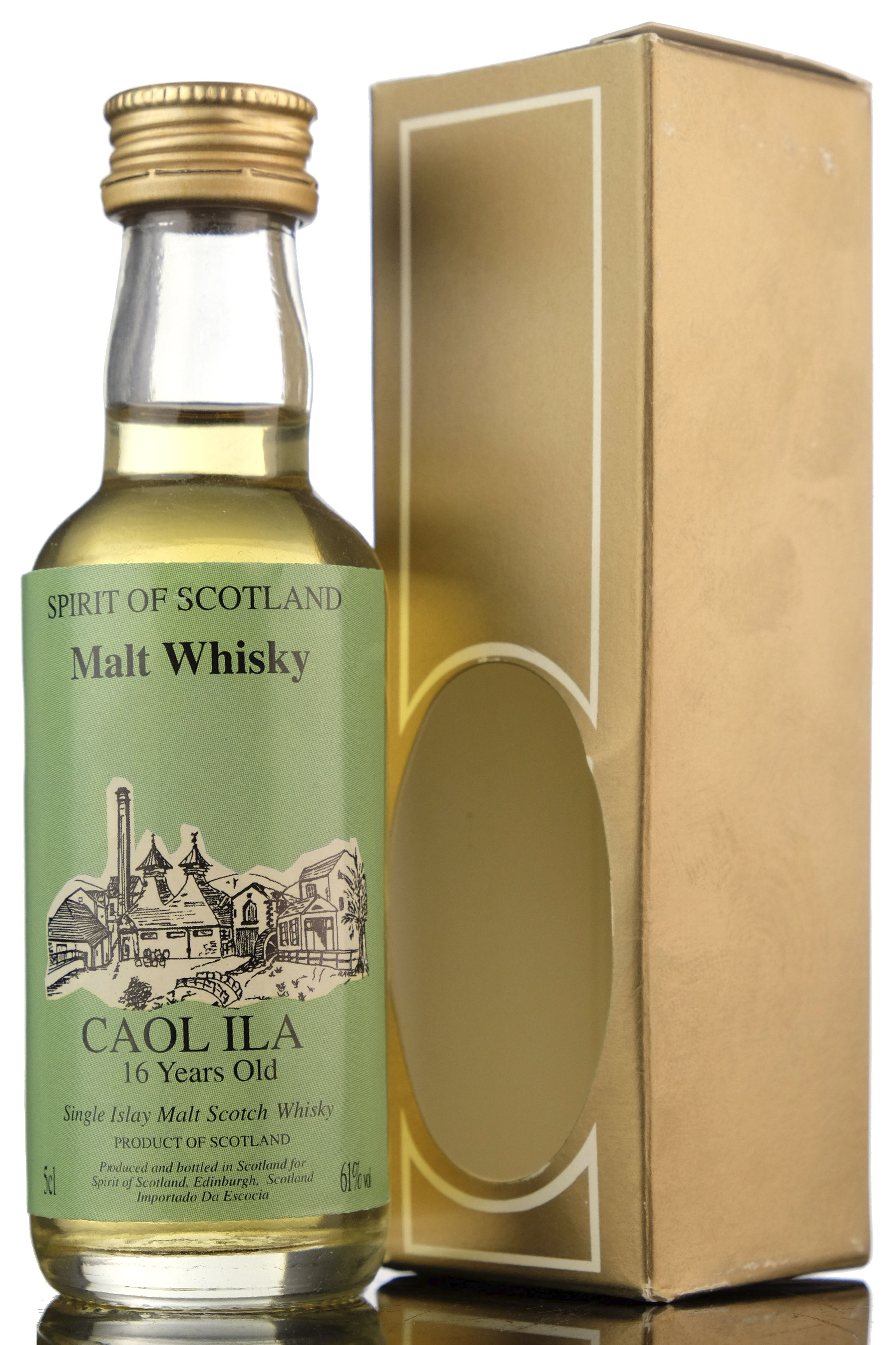 Caol Ila 16 Year Old - Spirit Of Scotland Miniature