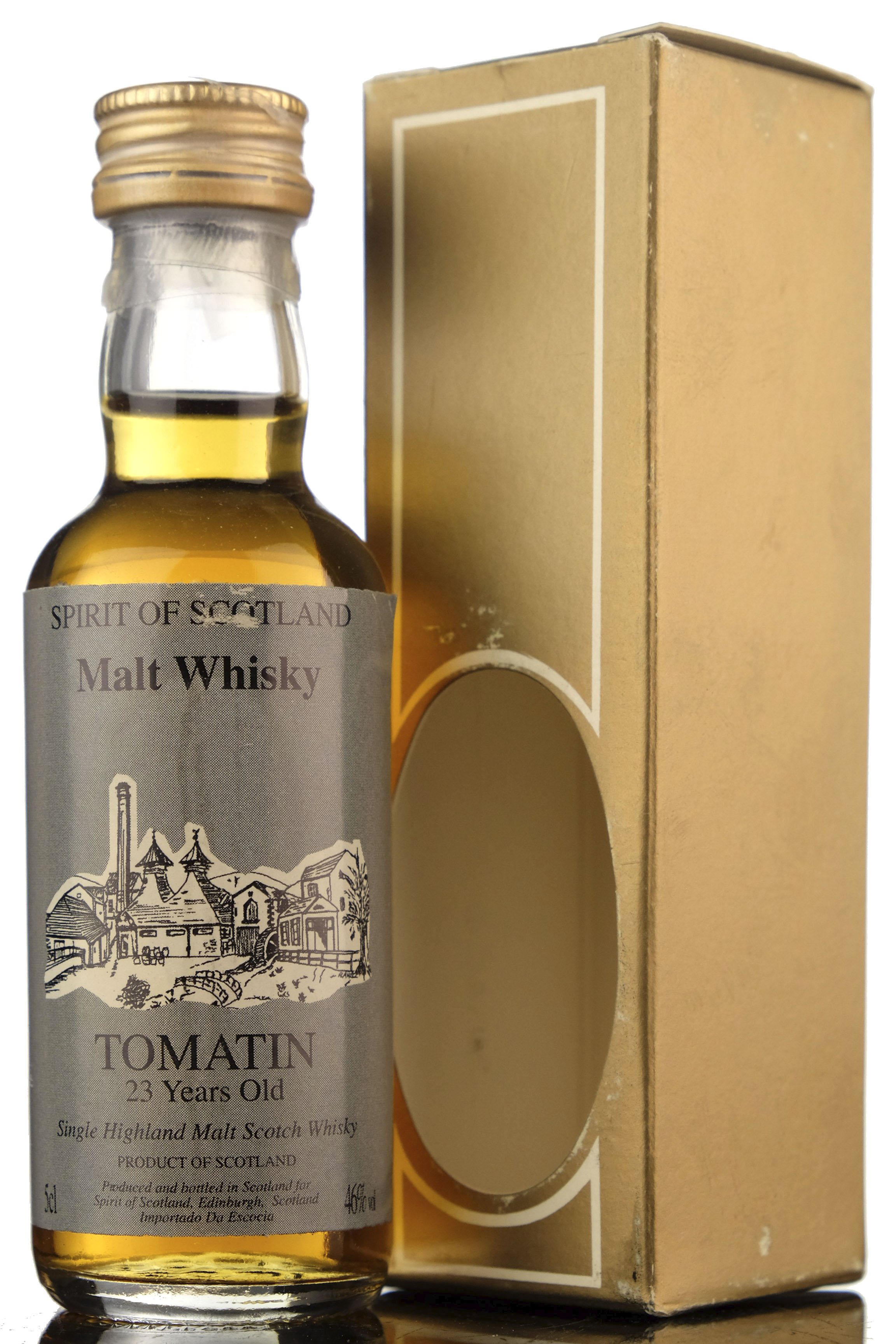 Tomatin 23 Year Old - Spirit Of Scotland Miniature