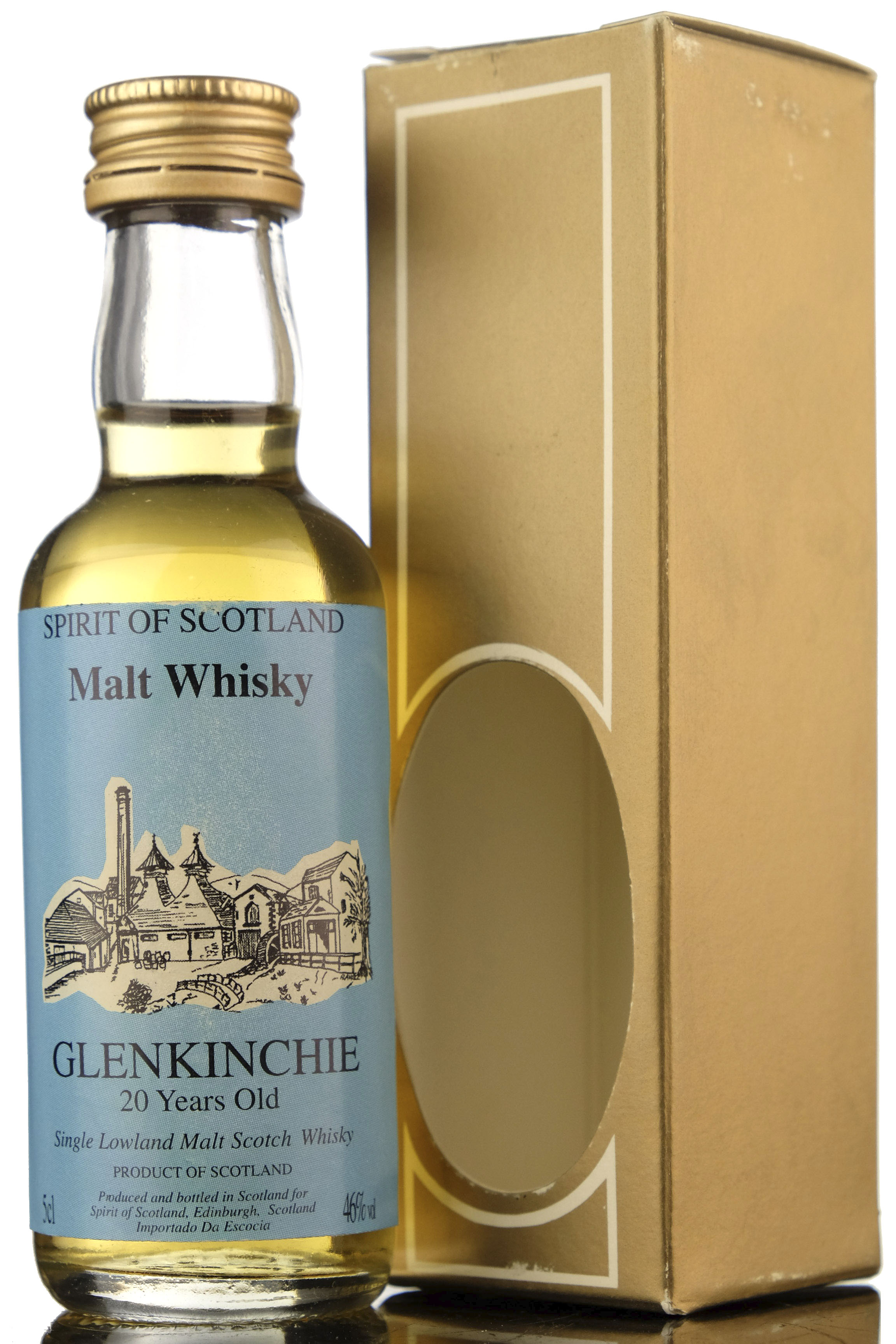 Glenkinchie 20 Year Old - Spirit Of Scotland Miniature