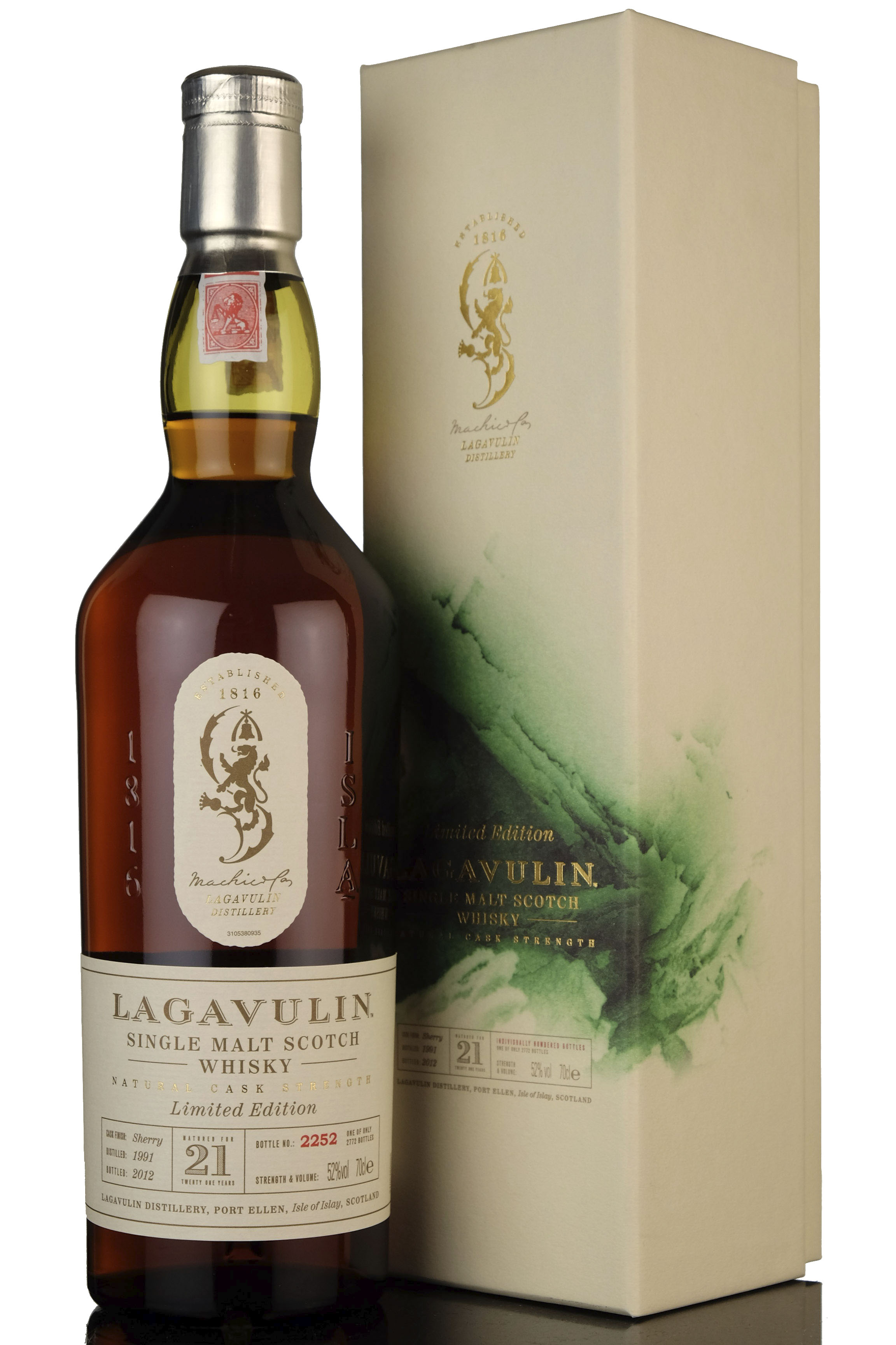 Lagavulin 1991-2012 - 21 Year Old