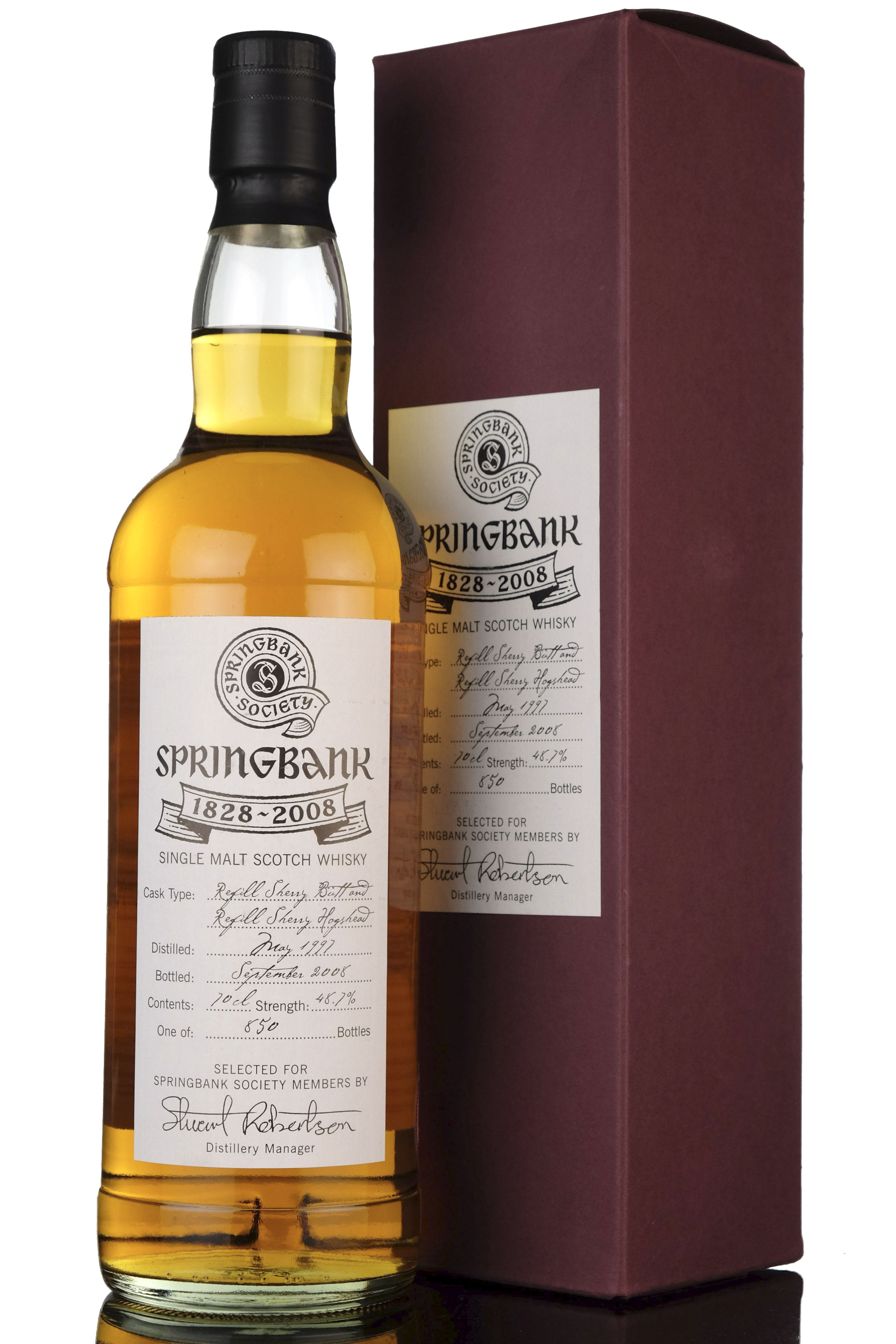 Springbank 1997-2007 - Society Exclusive