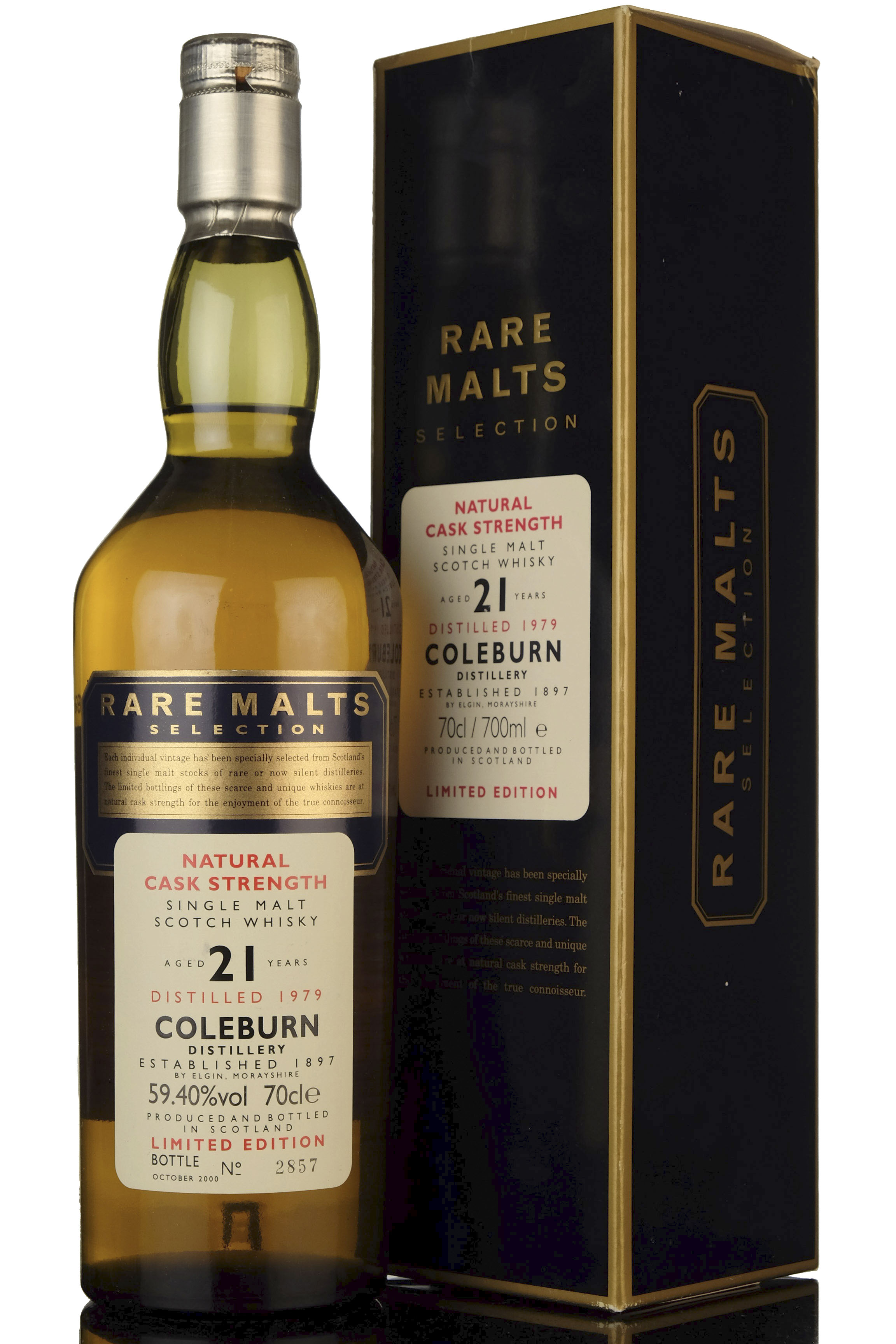 Coleburn 1979-2000 - 21 Year Old - Rare Malts 59.40%