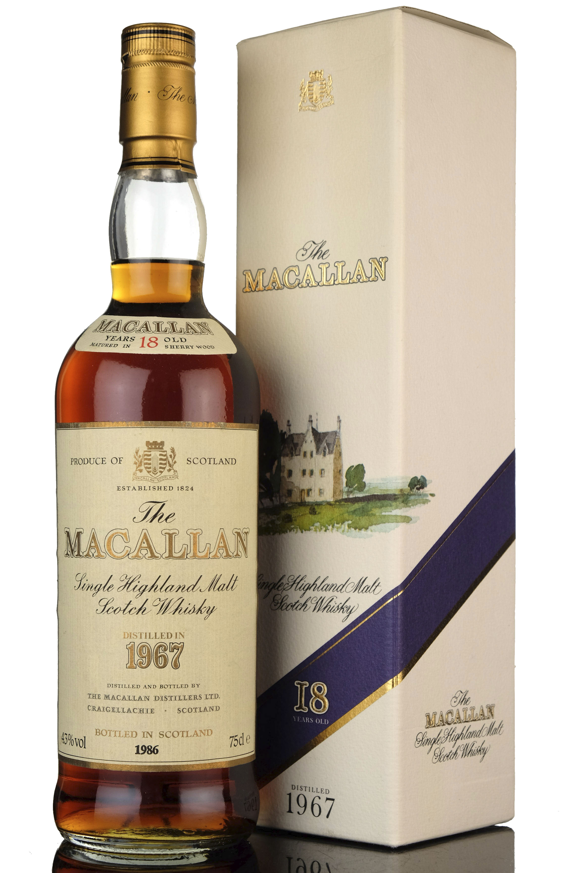 Macallan 1967-1986 - 18 Year Old